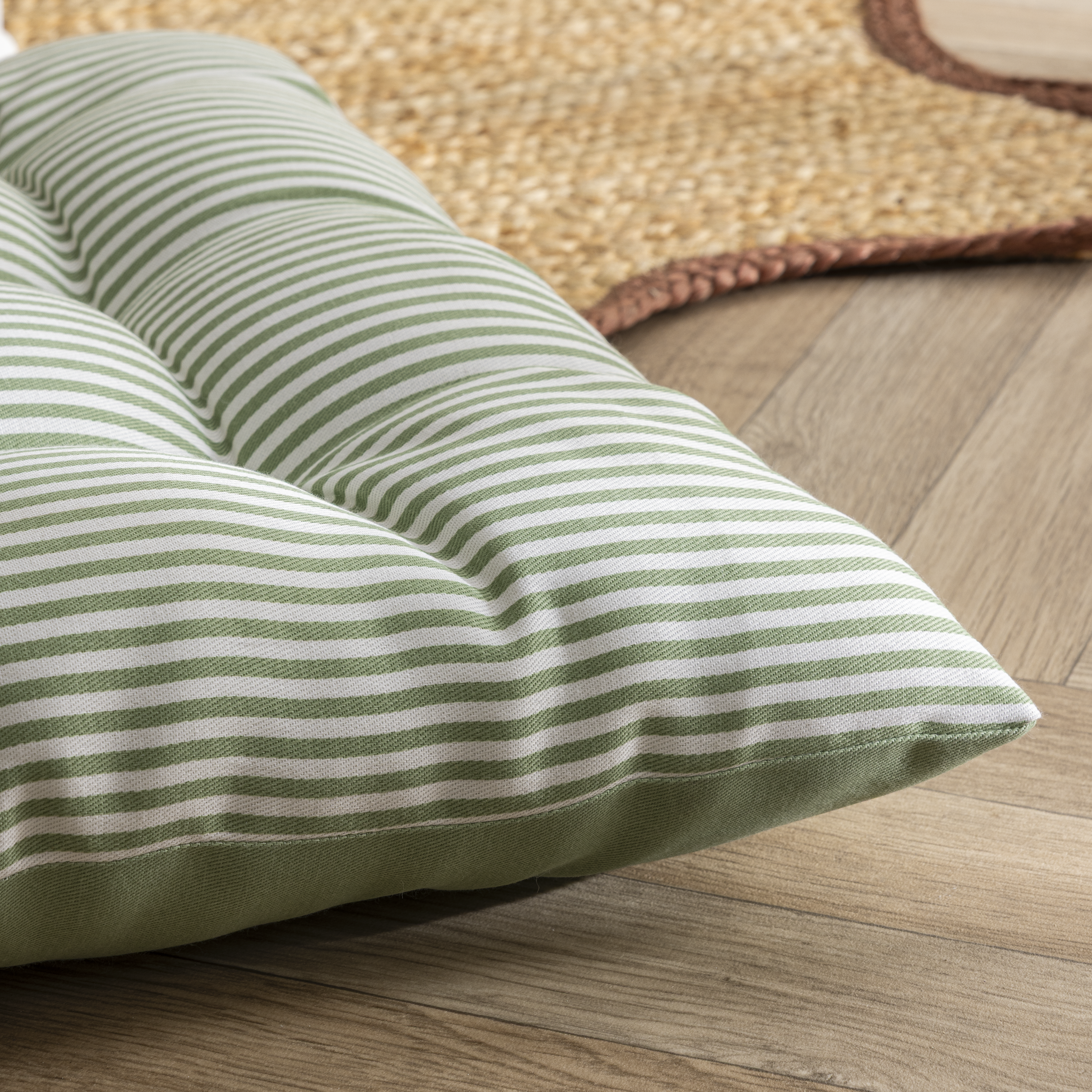 Almofada de chão Lunor 120x60x6 verde Inspire - 13
