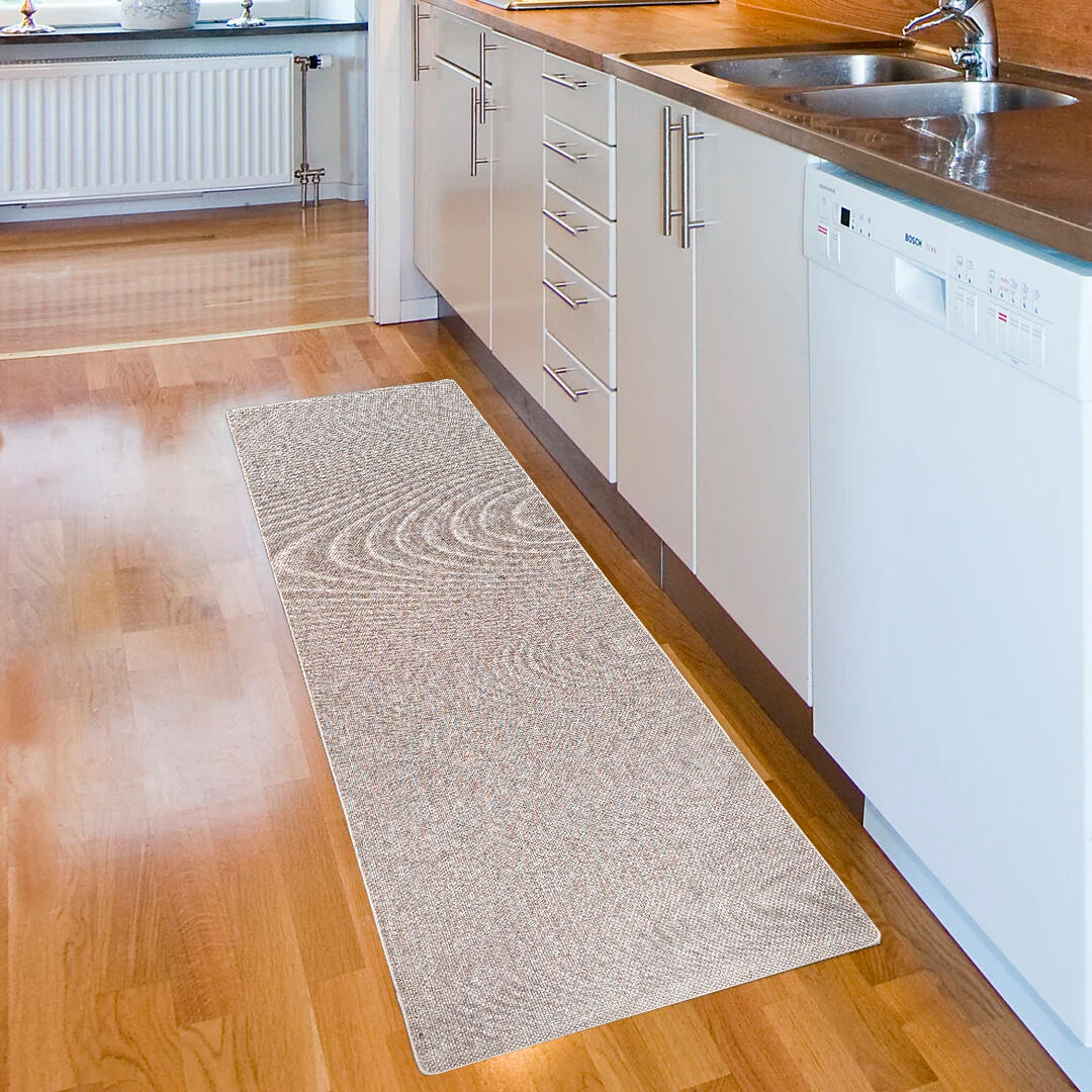 Tapete liso Genova 140x60cm bege - 2