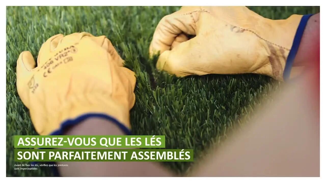gazon artificiel sol dur