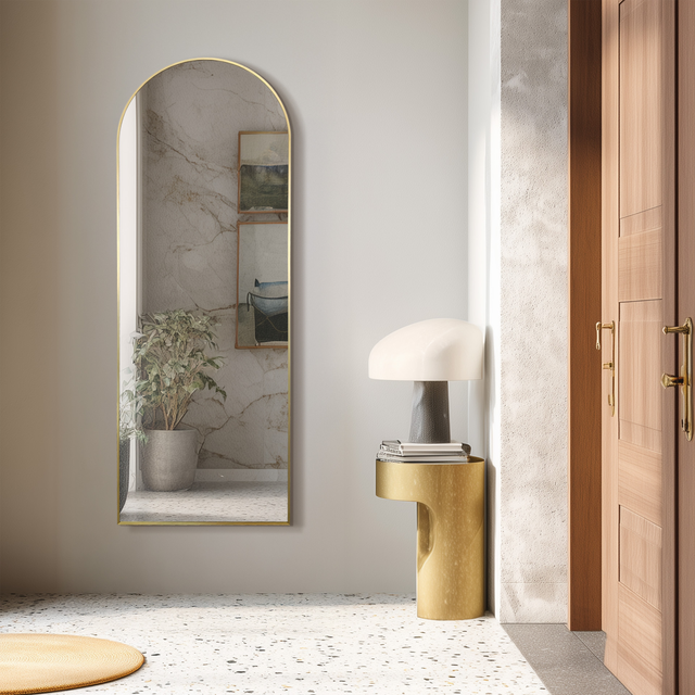 Lustro w ramie Aurea Gold AG złote 50 x 140 cm
