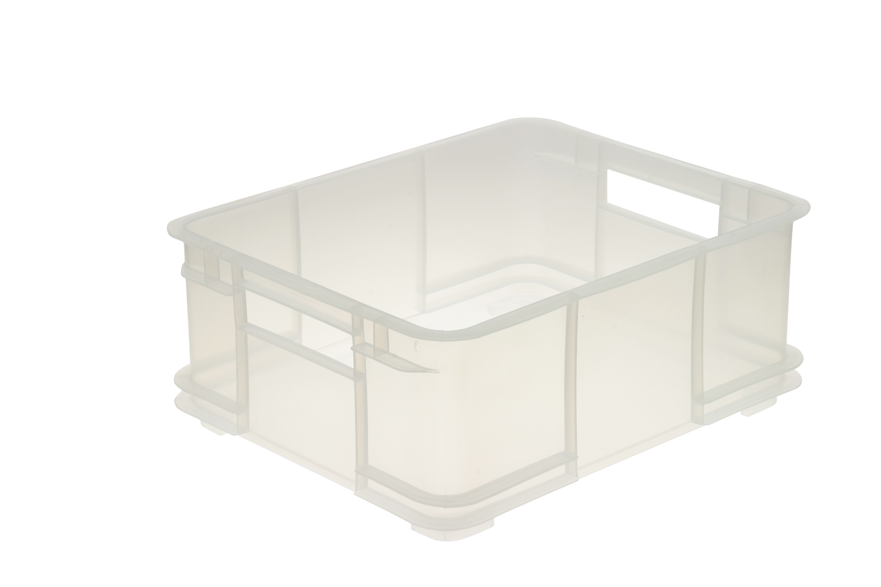Pojemnik Spaceo Bruno z uchwytem transparentny 20.5 l 43x17.5x35 cm
