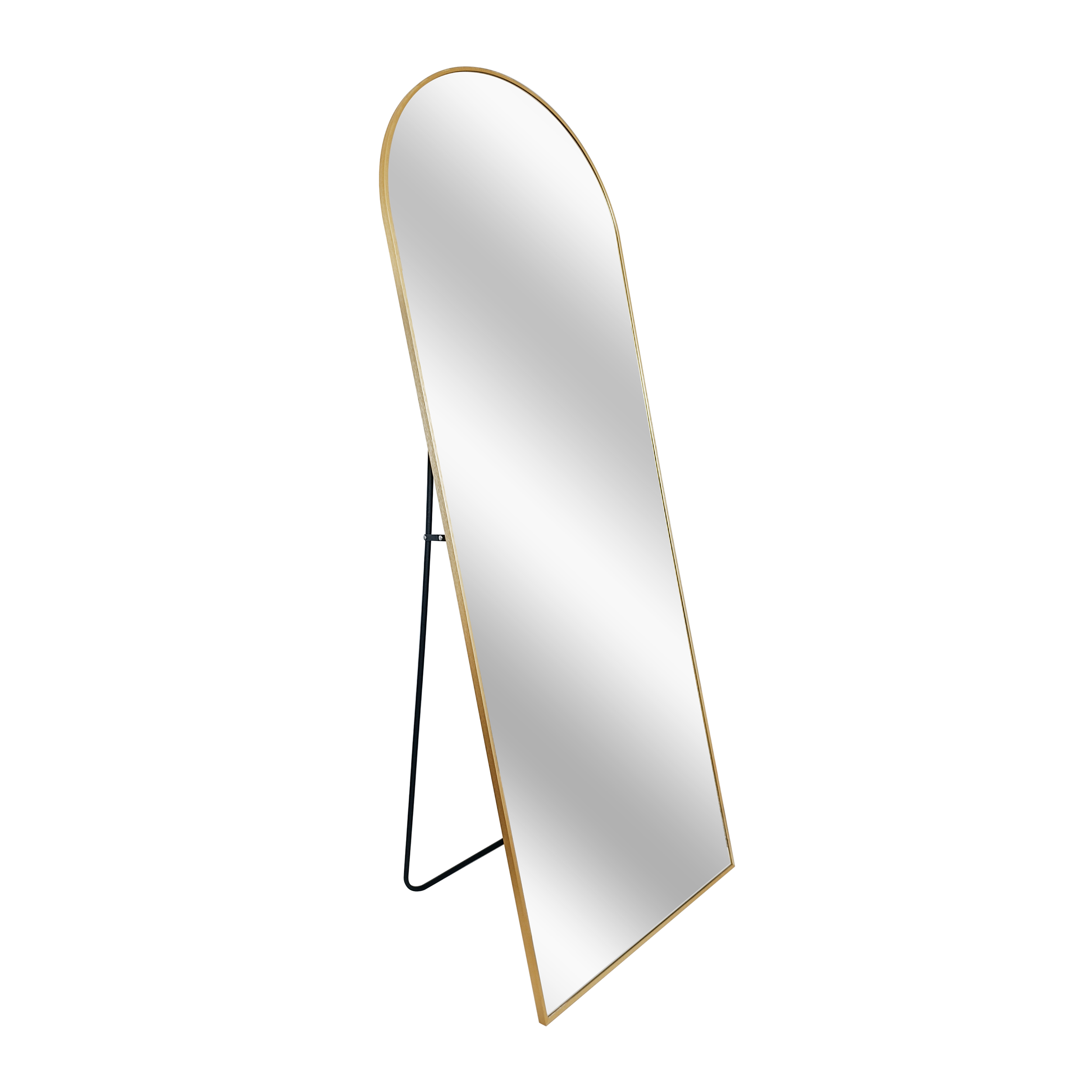 Lustro w ramie Aurea Gold AG złote 50 x 140 cm - 3
