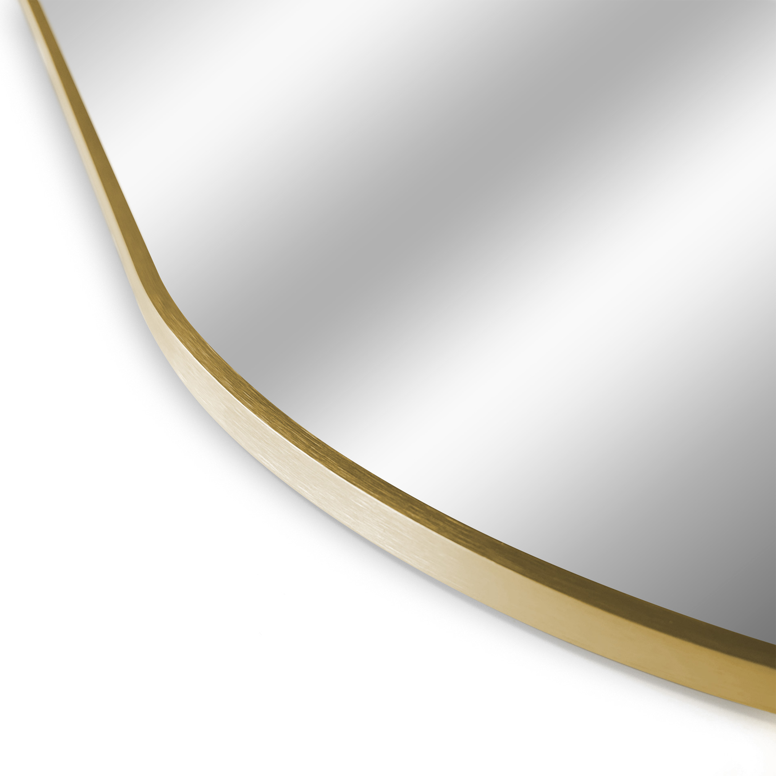 Lustro w ramie Aurea Gold AG złote 50 x 140 cm - 6