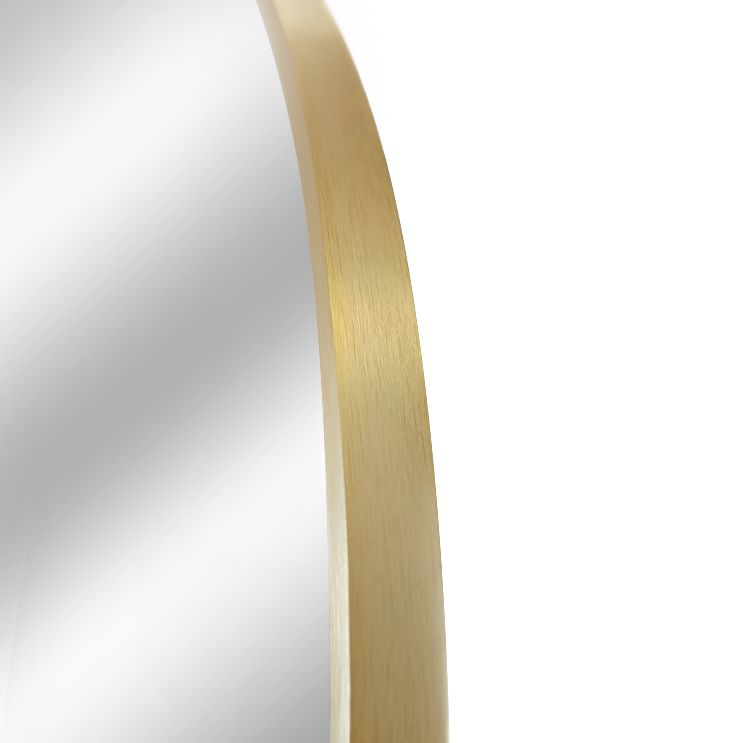 Lustro w ramie Aurea Gold AG złote 50 x 140 cm - 5