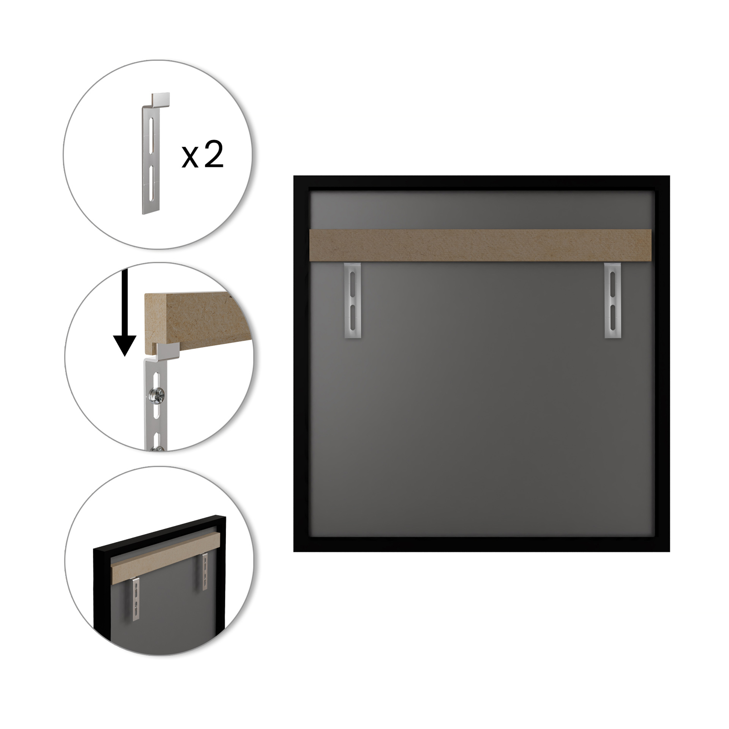 Panel lustrzany Styler 35 x 35 MODUŁ E - 6