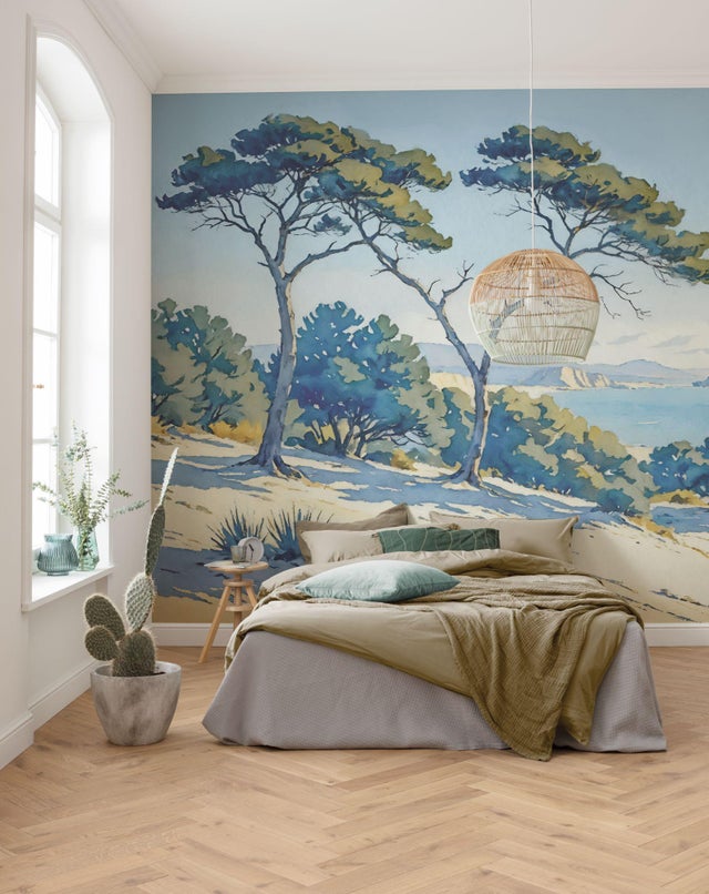 Papier peint panoramique intissé Seasons sandy coast l.400 x H.250 cm