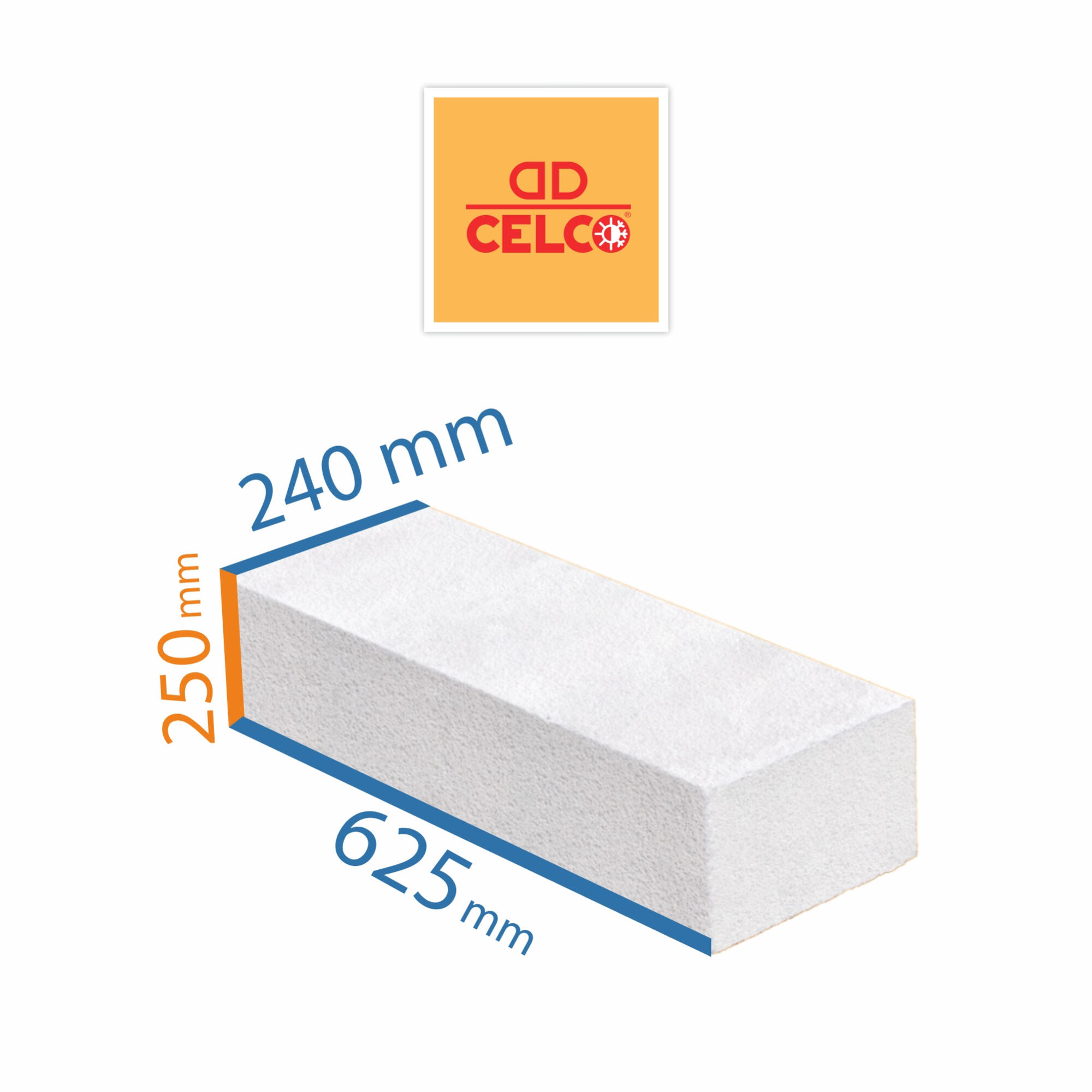 BCA Celco Standard, 625 x 250 x 240 mm | Leroy Merlin