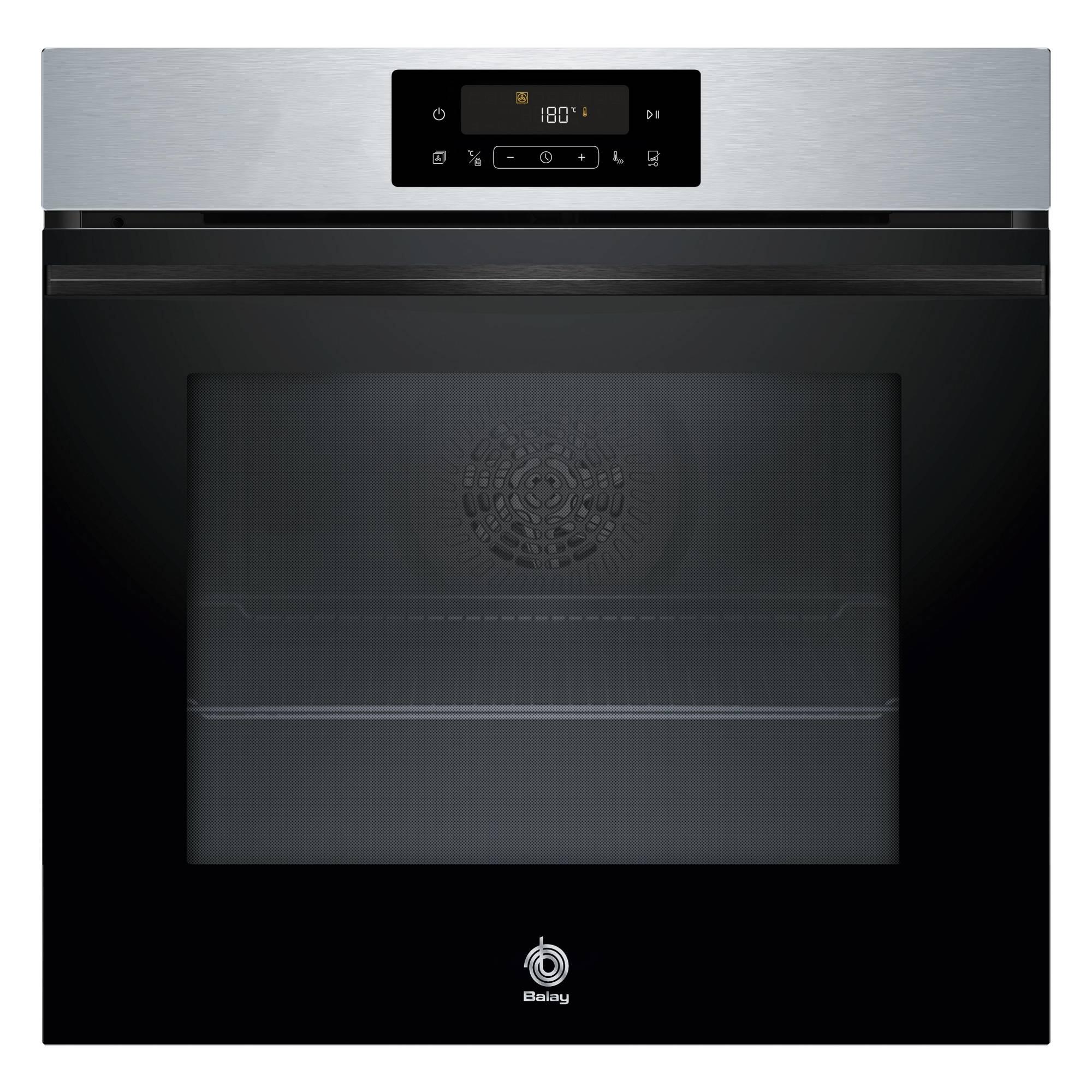 horno multifuncion balay 3hd4821x3 71l pirolisis clase a negro