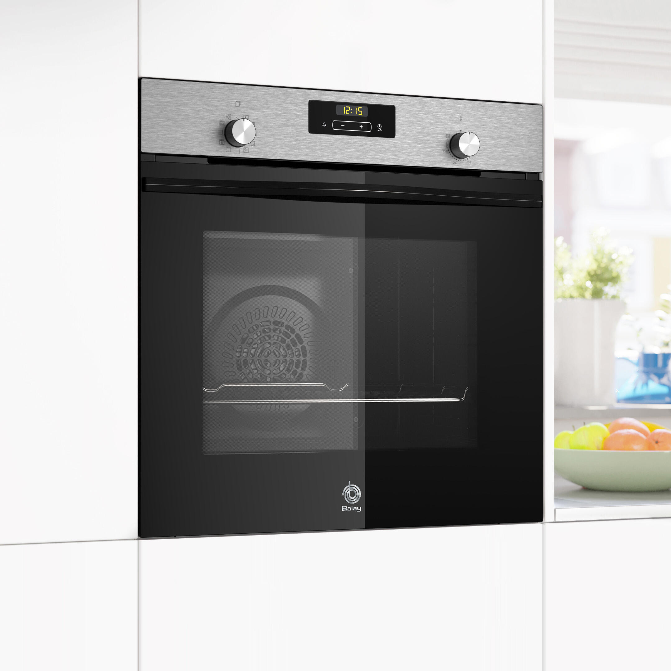 Horno multifunción BALAY 3HB4151X3 71L Aqualisis Clase A+ negro - 6