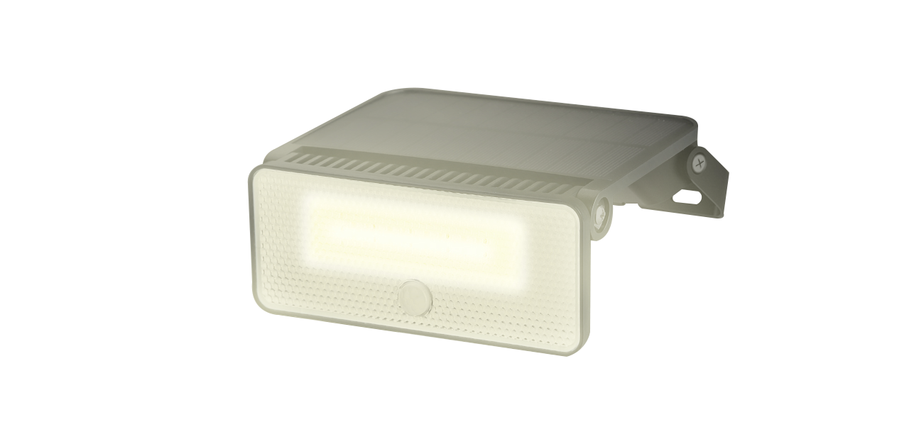Projecteur solaire avec détecteur, 1000 Lumen, blanc neutre, Zuzo noir INSPIRE - 12
