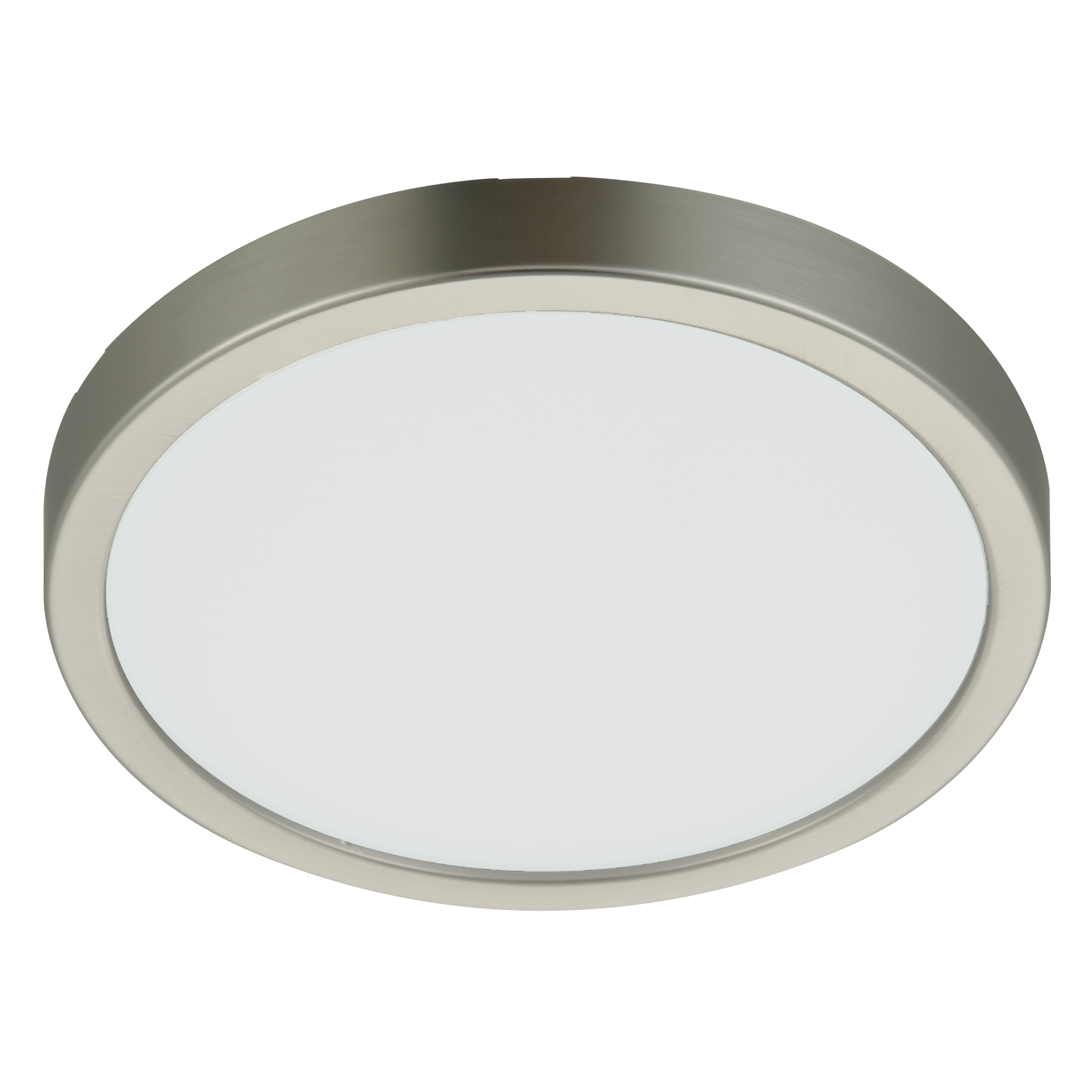 Oprawa natynkowa Sanoa LED 2500 lm 14.3W barwa od ciepłej do zimnej 23 cm nikiel IP44 Inspire