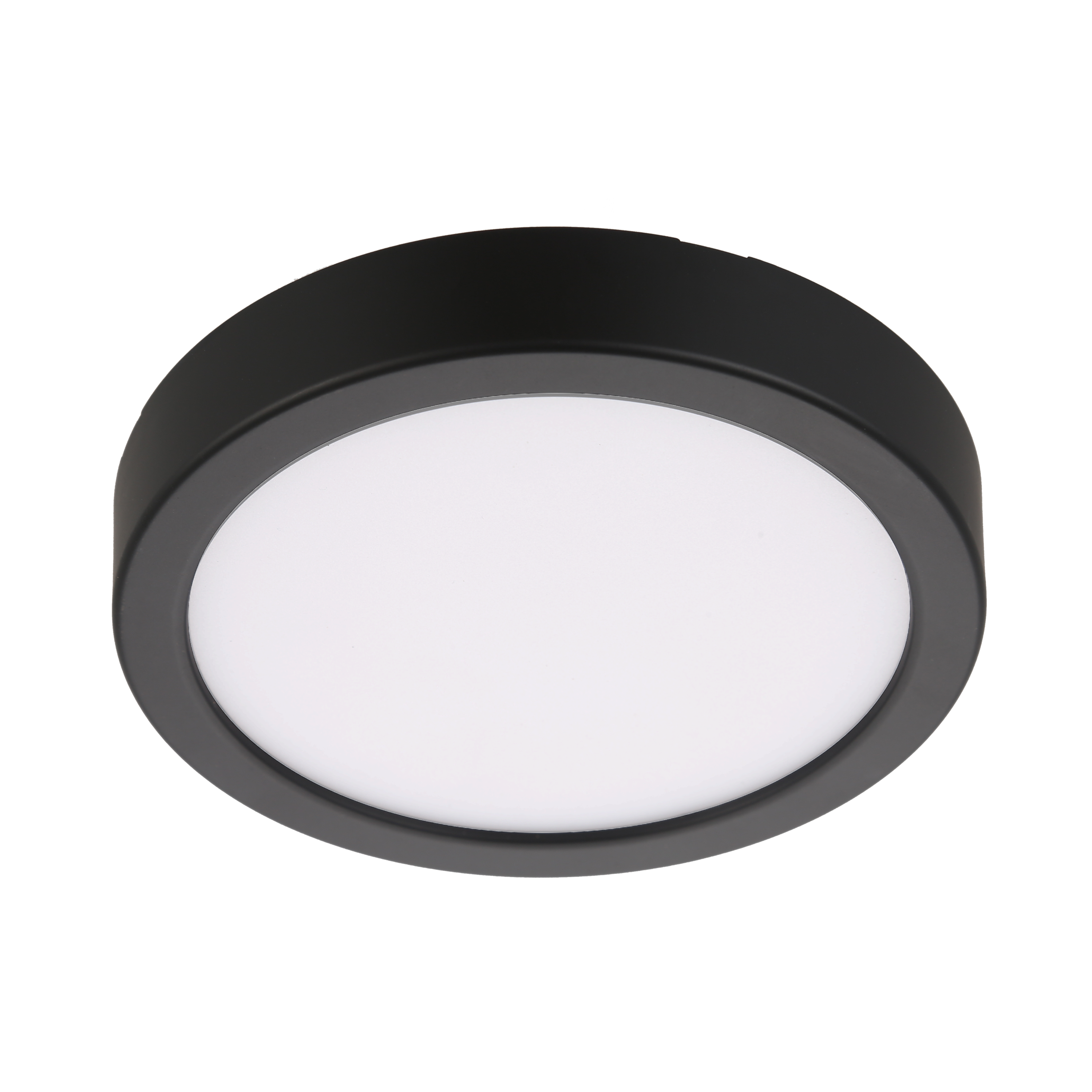 Oprawa natynkowa Sanoa LED 1000 lm 5.7W barwa od ciepłej do zimnej 12 cm czarna IP44 Inspire