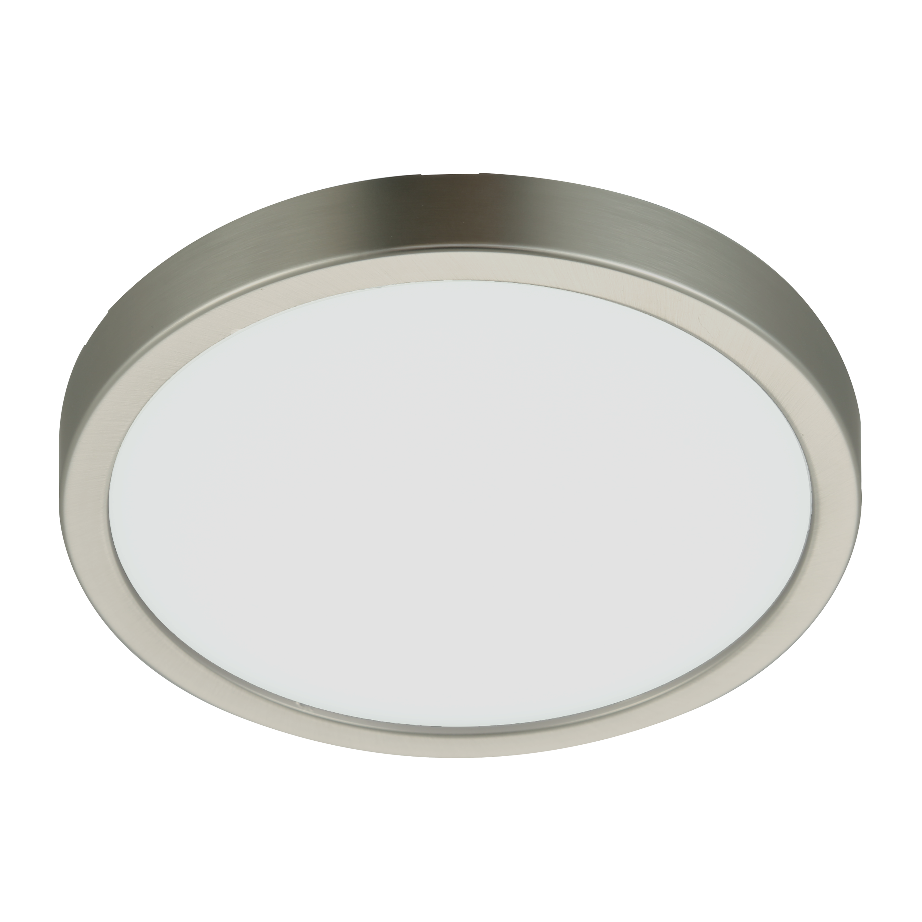 Oprawa natynkowa Sanoa LED 2000 lm 10.5W barwa ciepła, neutralna, zimna 18 cm nikiel IP44 Inspire