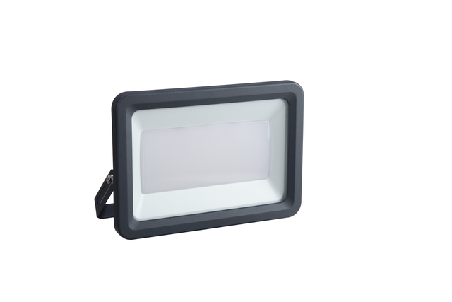 Faro da esterno Yonkers in alluminio, grigio metallizzato, Modulo LED 100W INSPIRE