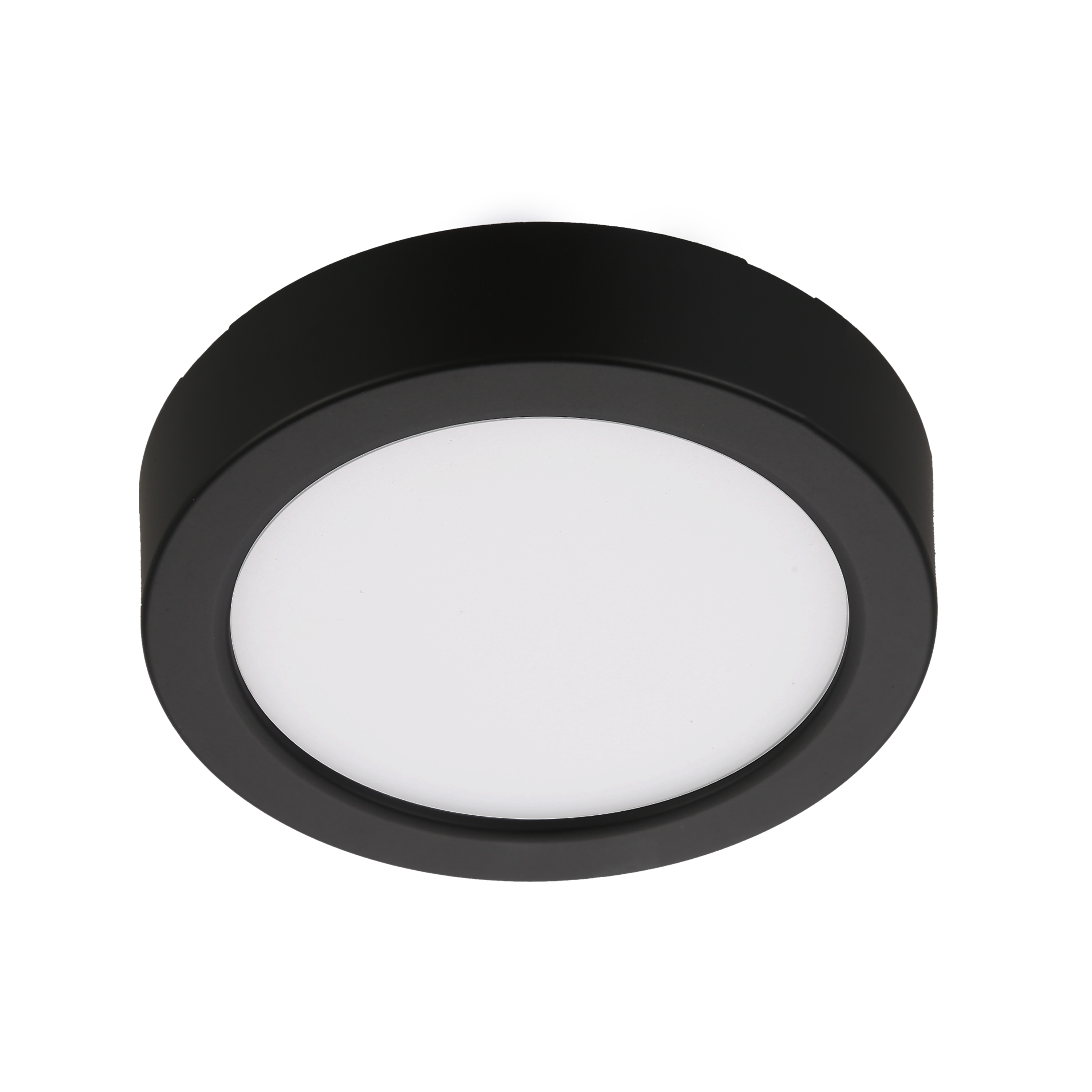 Oprawa natynkowa Sanoa LED 600 lm 3.4W barwa od ciepłej do zimnej 9 cm czarna IP44 Inspire