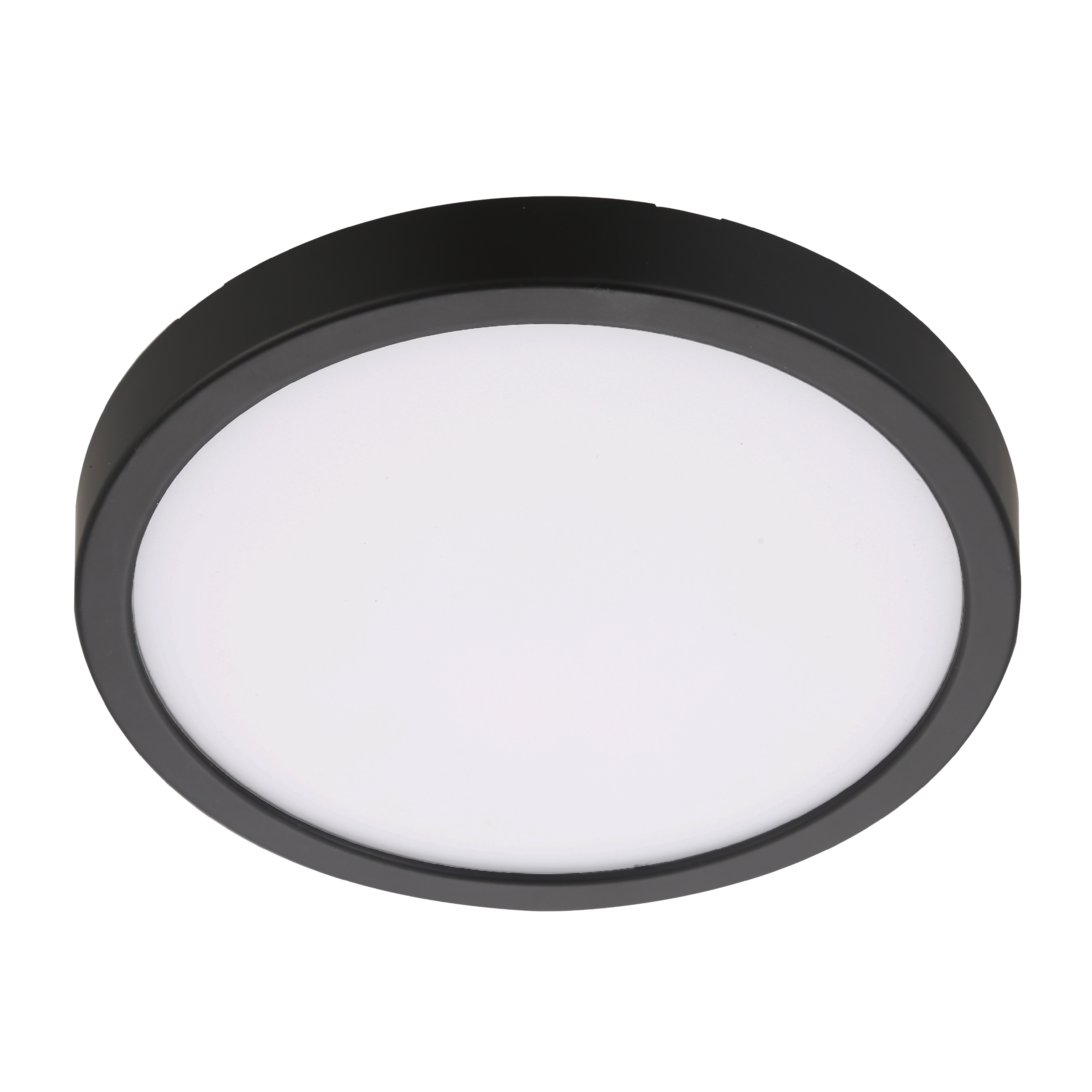 Oprawa natynkowa Sanoa LED 2000 lm 10.5W barwa od ciepłej do zimnej 17 cm czarna IP44 Inspire