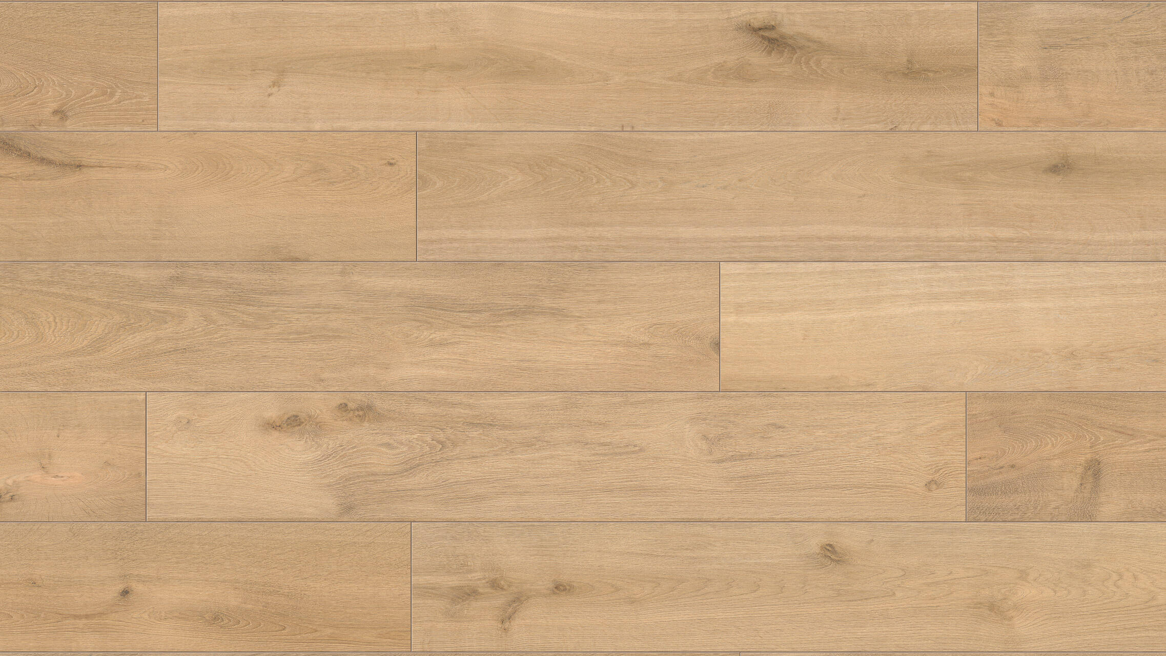 Lame pvc clipsable, effet bois naturel Ep. 5mm passage très intensif, Belmont - Kronospan - 3