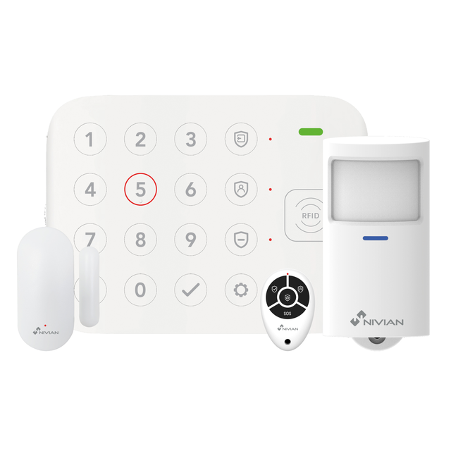 KIT ALARMA WIFI C/TECLADO NIVIAN