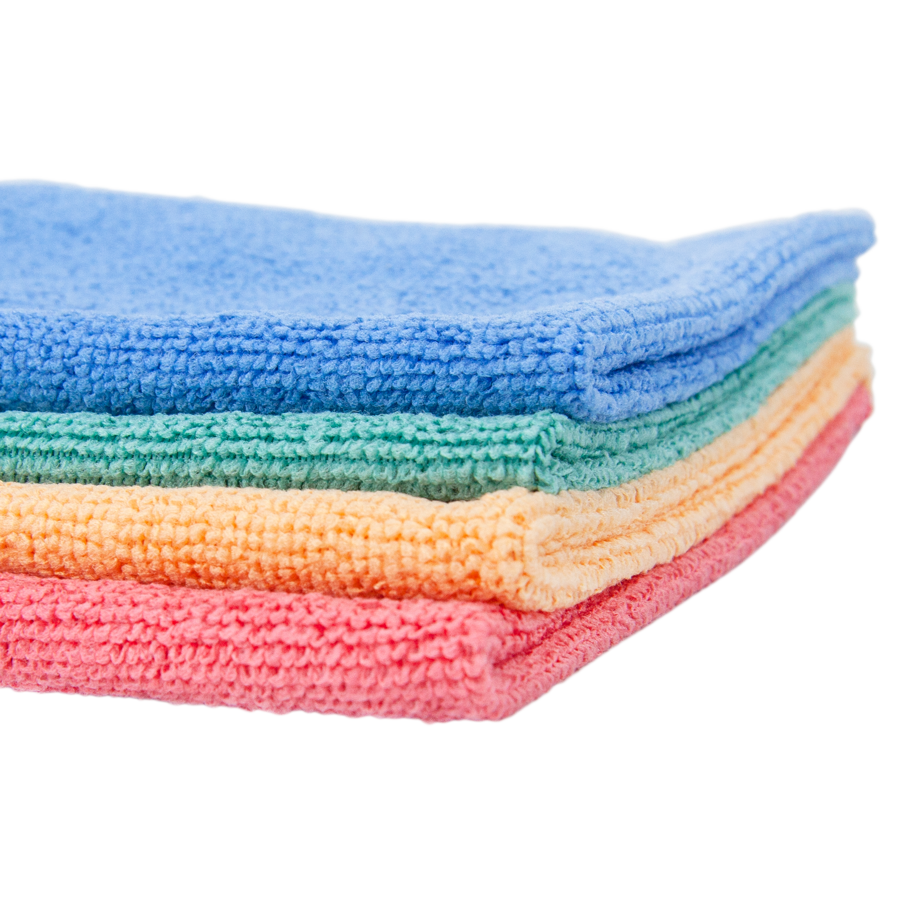 Lot de 4 microfibres nettoyage quotidien multi couleurs - 2