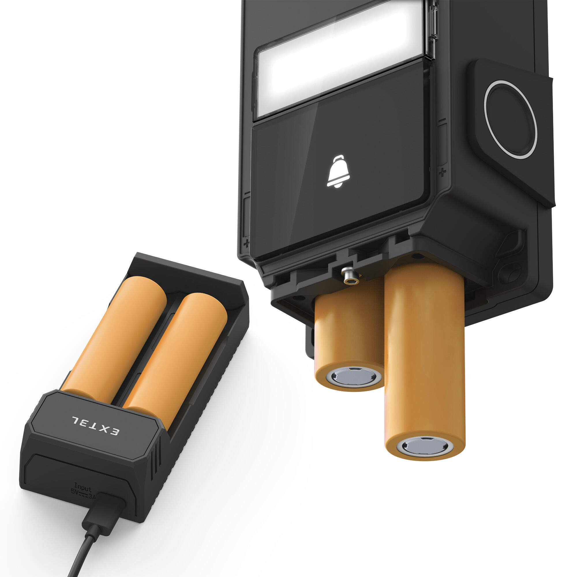 Visiophone sans fil à empreinte - EXTEL - 9