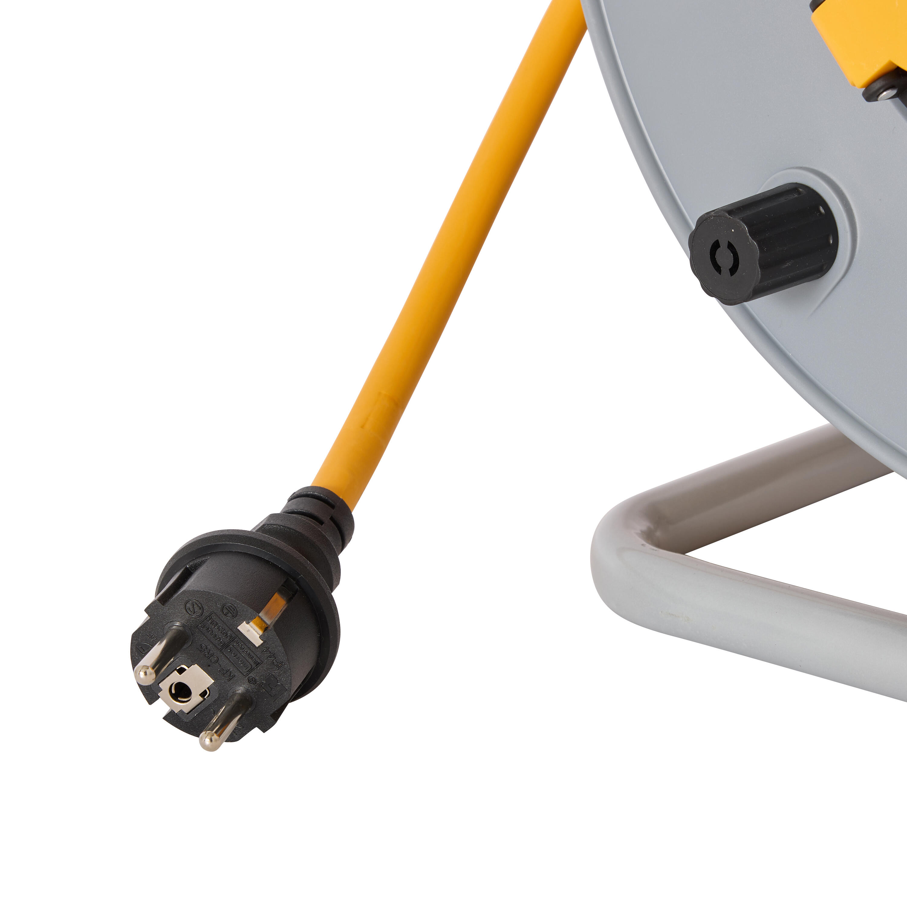 Enrolador LEXMAN exterior IP55 4 tomadas 3g2,5 H07-RNF 25metros branco/cinza - 6