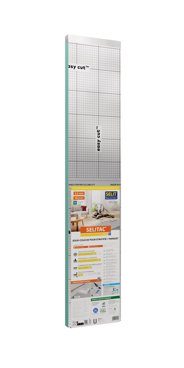 SOUS-COUCHE SELITAC BASIC+ 2,2 MM 10,2M2