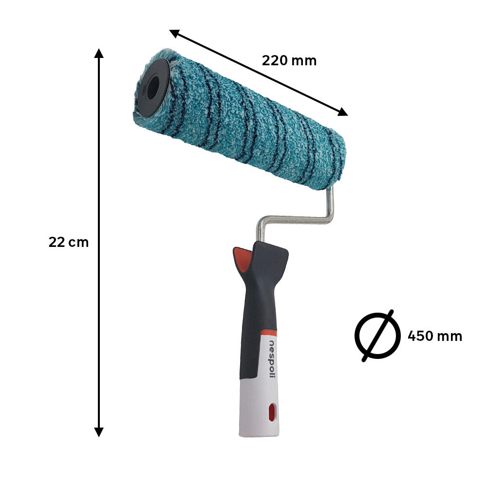 Rolo de parede e teto 22 cm Greenroll Nespoli - 3