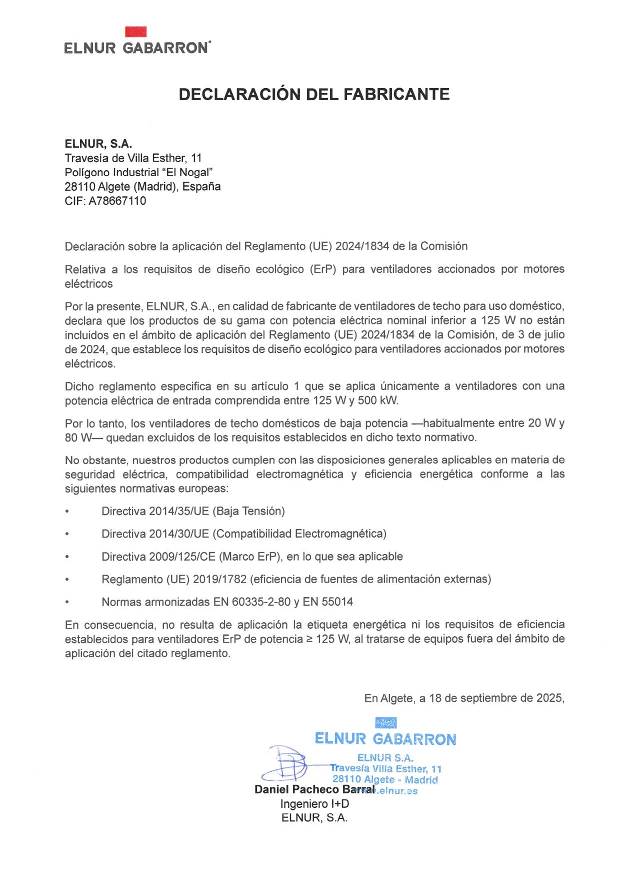 VENTILADOR DE TECHO CON LUZ 22W Ø107CM - 3