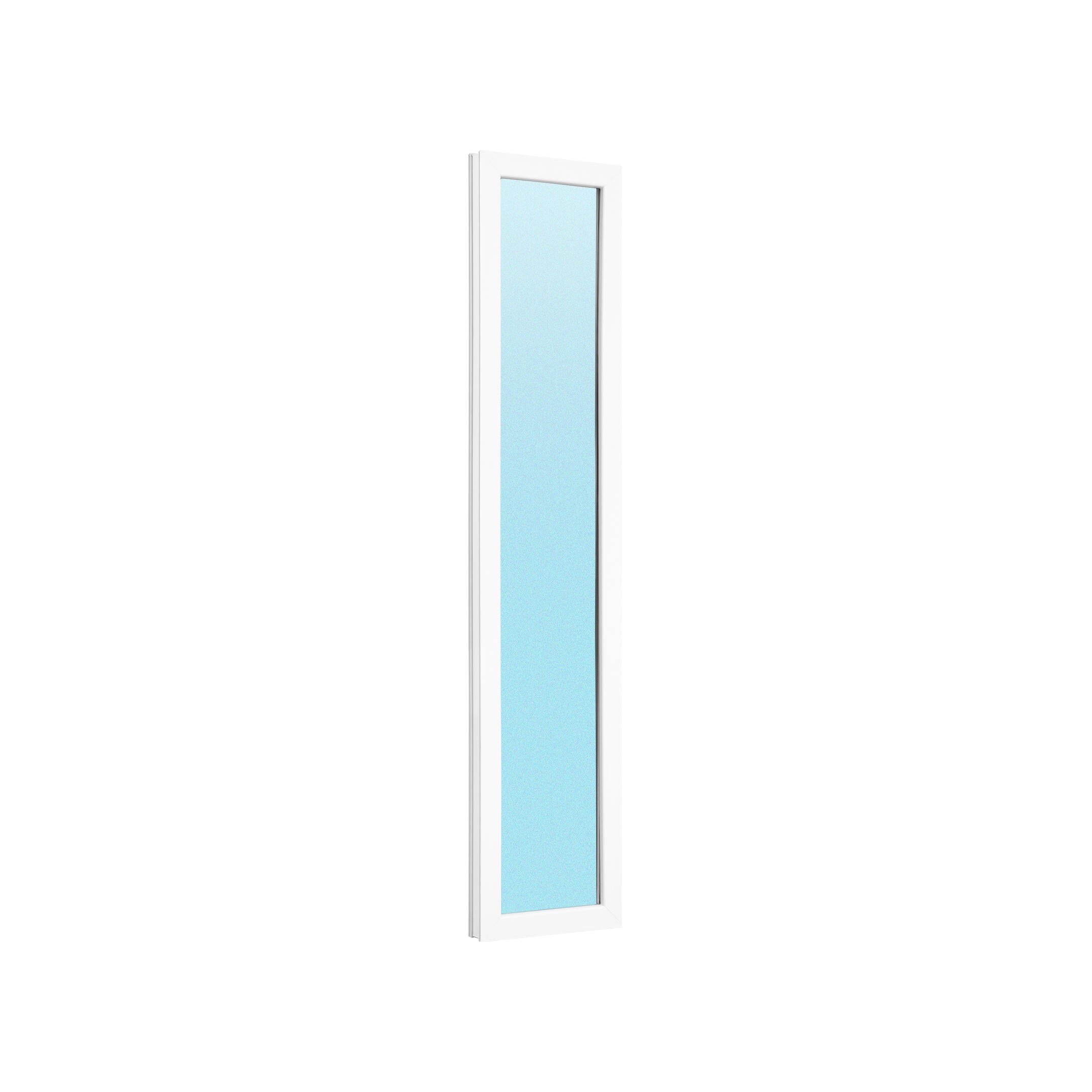 FIJO LATERAL PUERTA ENTRADA PVC BLANCO 45CM - 2