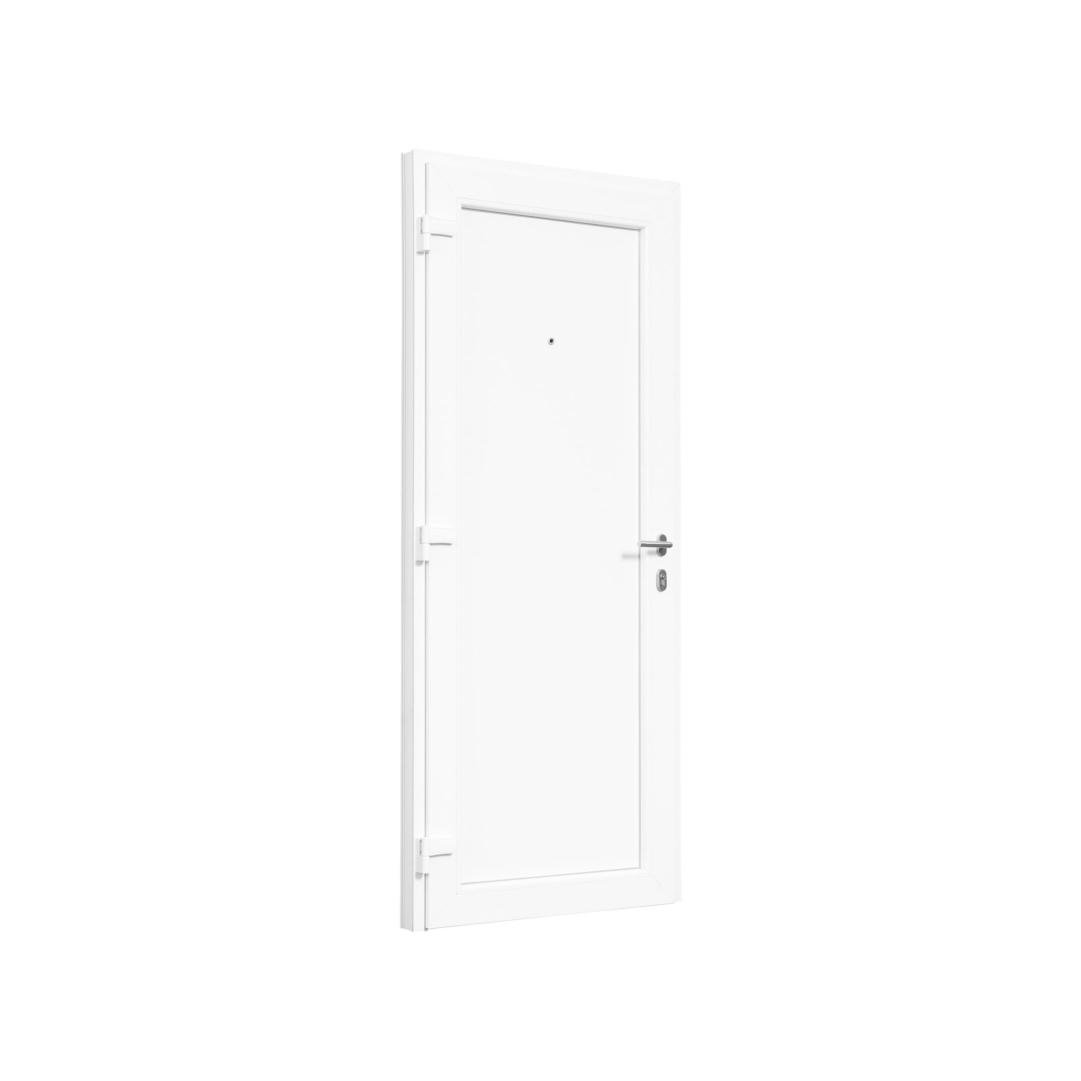 PUERTA ENTRADA PVC BLANCO 90 CM DERECHA - 2