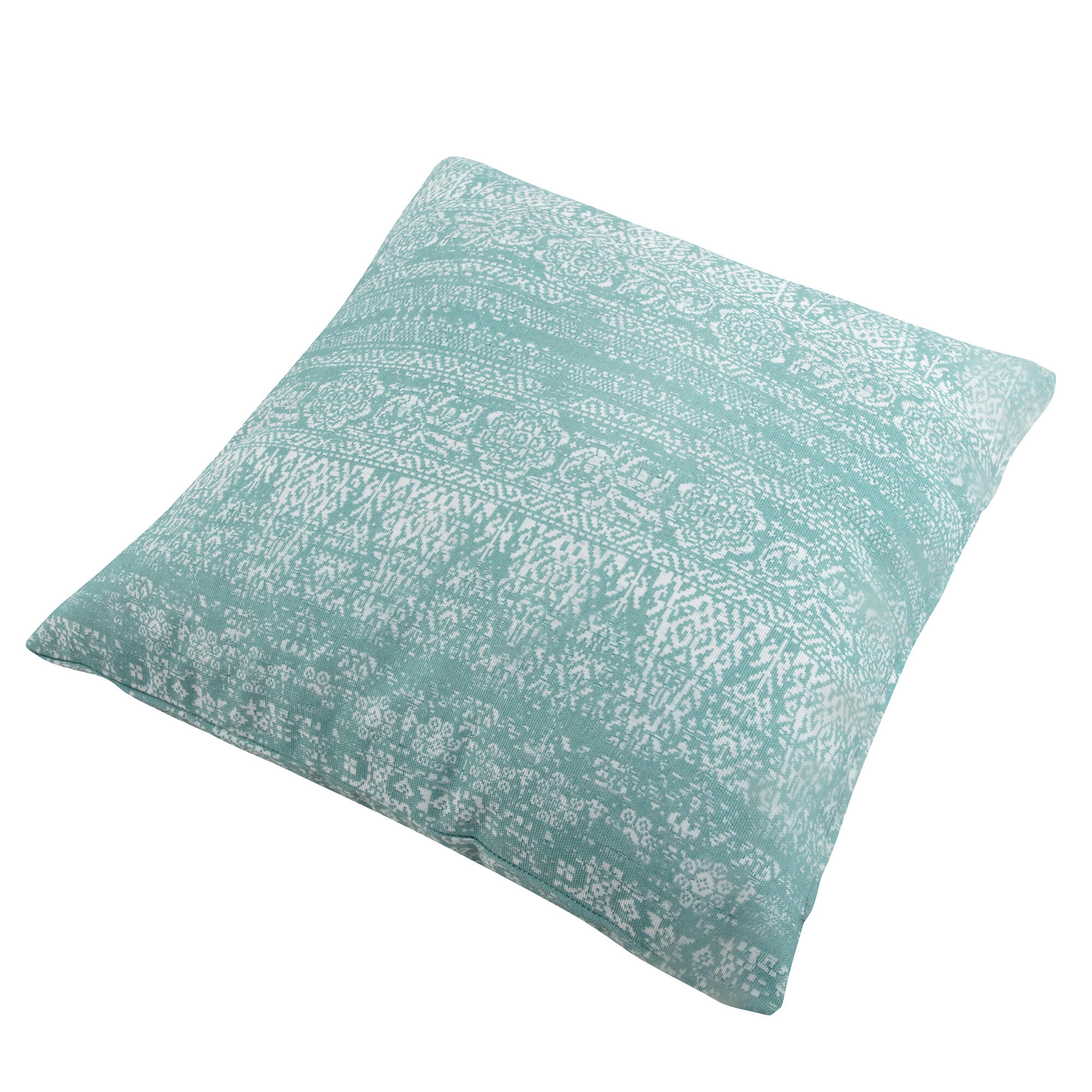 Cojín decorativo cuadrado exterior e interior Mars ornamentado arabesco algodón poliéster agua RIOMA 45x45cm - 3