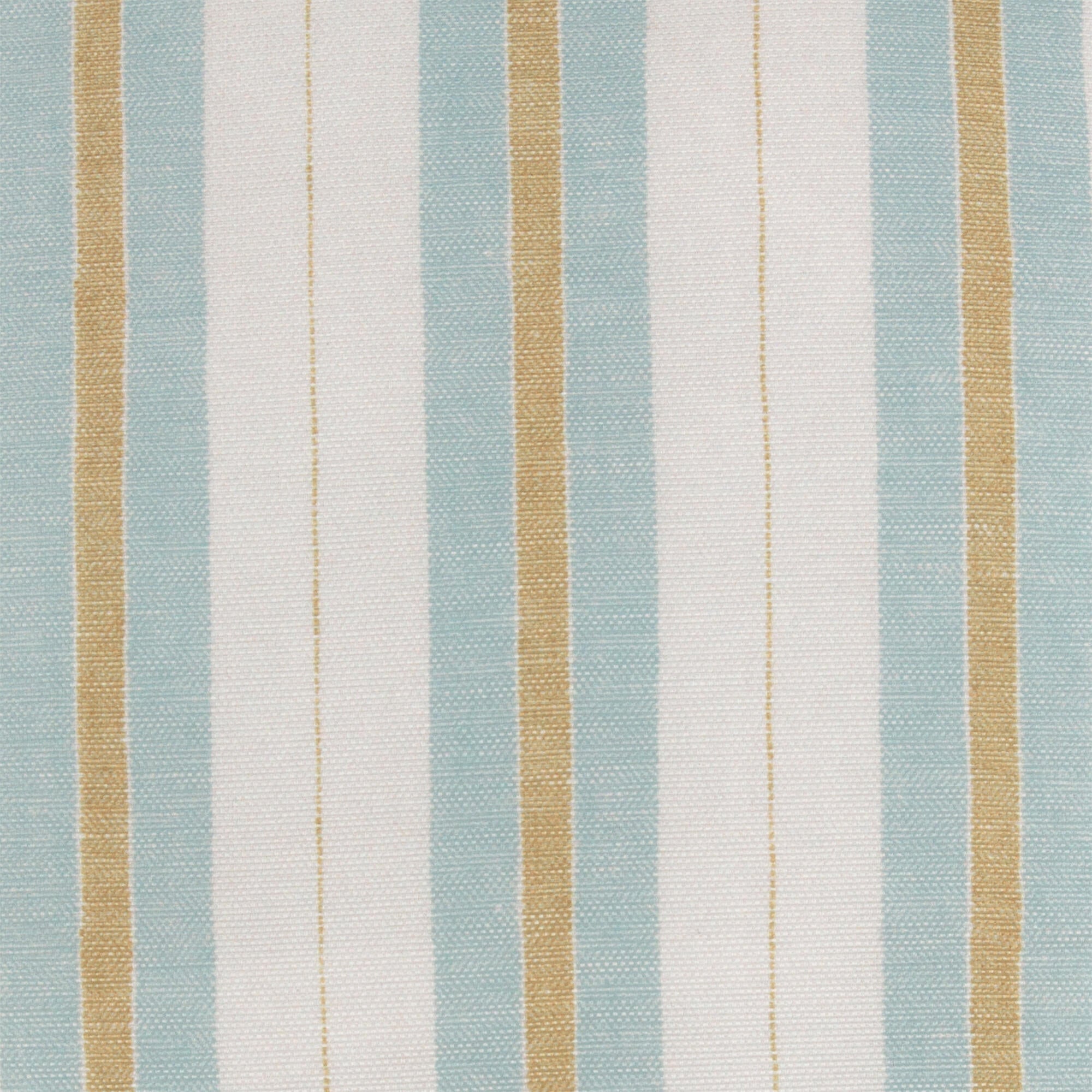 Cojín decorativo cuadrado exterior e interior Raya Ellis rayas algodón poliéster turquesa 45x45cm - 6