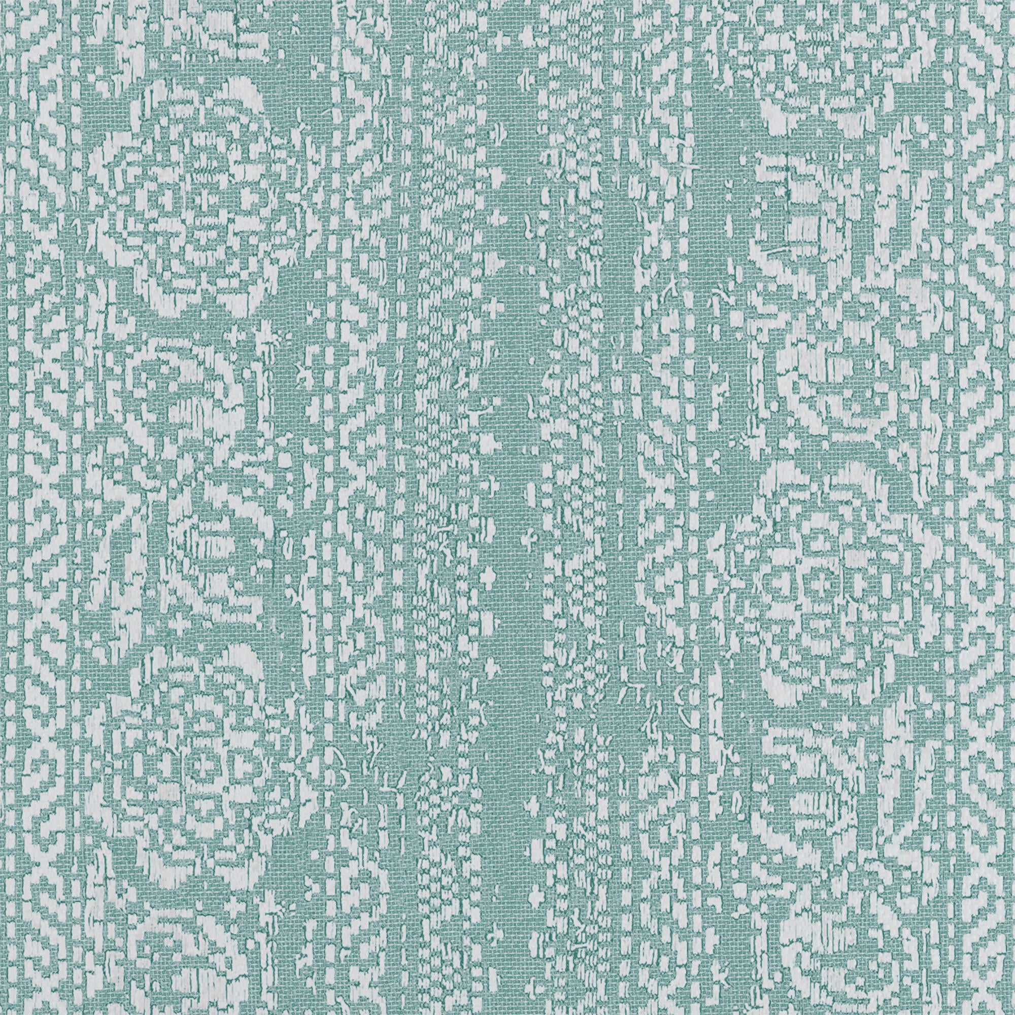 Cojín decorativo cuadrado exterior e interior Mars ornamentado arabesco algodón poliéster agua RIOMA 45x45cm - 5