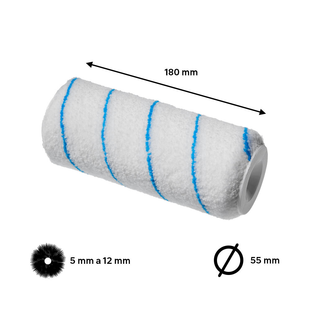 Recarga de rolo DEXTER UNIVERSAL PAREDES E TETOS LISA 18CM - 4