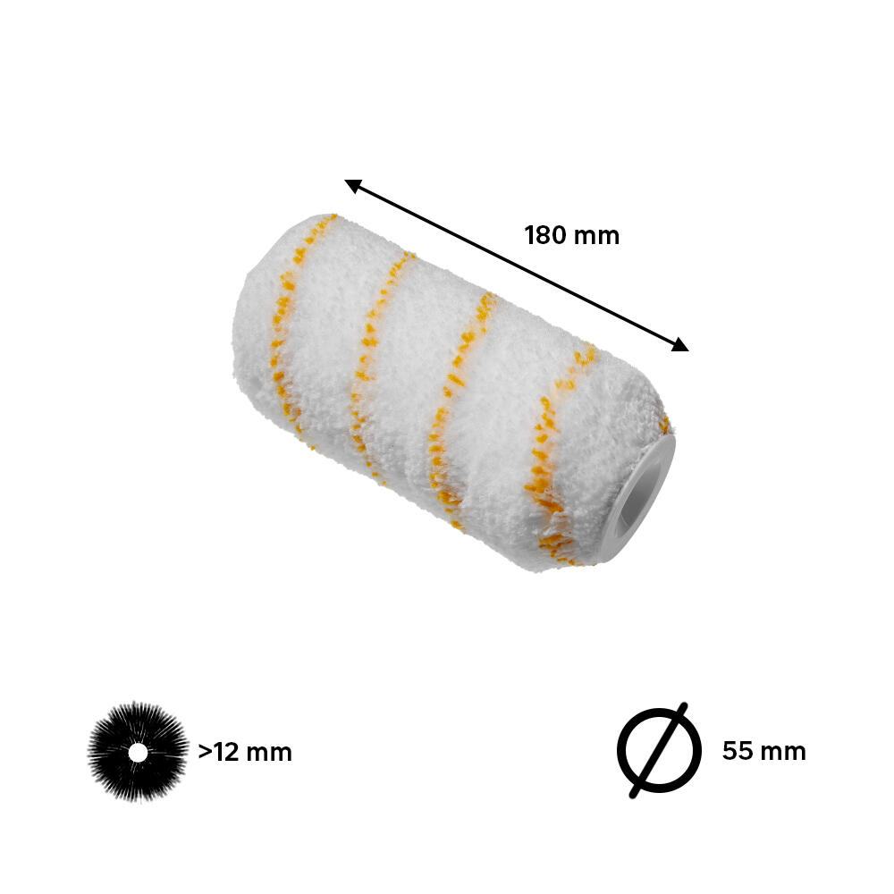 Recarga de rolo DEXTER UNIVERSAL FACHADA LISA 18CM - 4