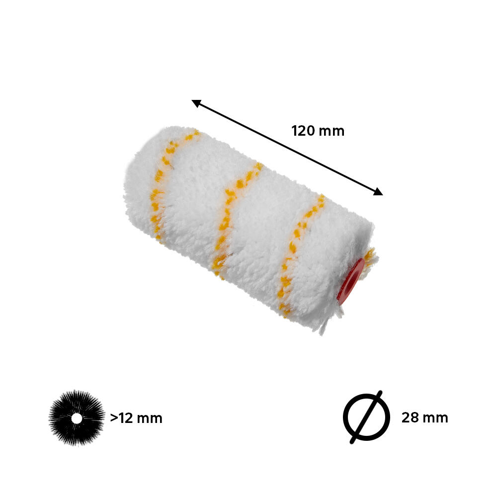 2 recargas de rolos DEXTER UNIVERSAL FACHADAS 12CM - 4