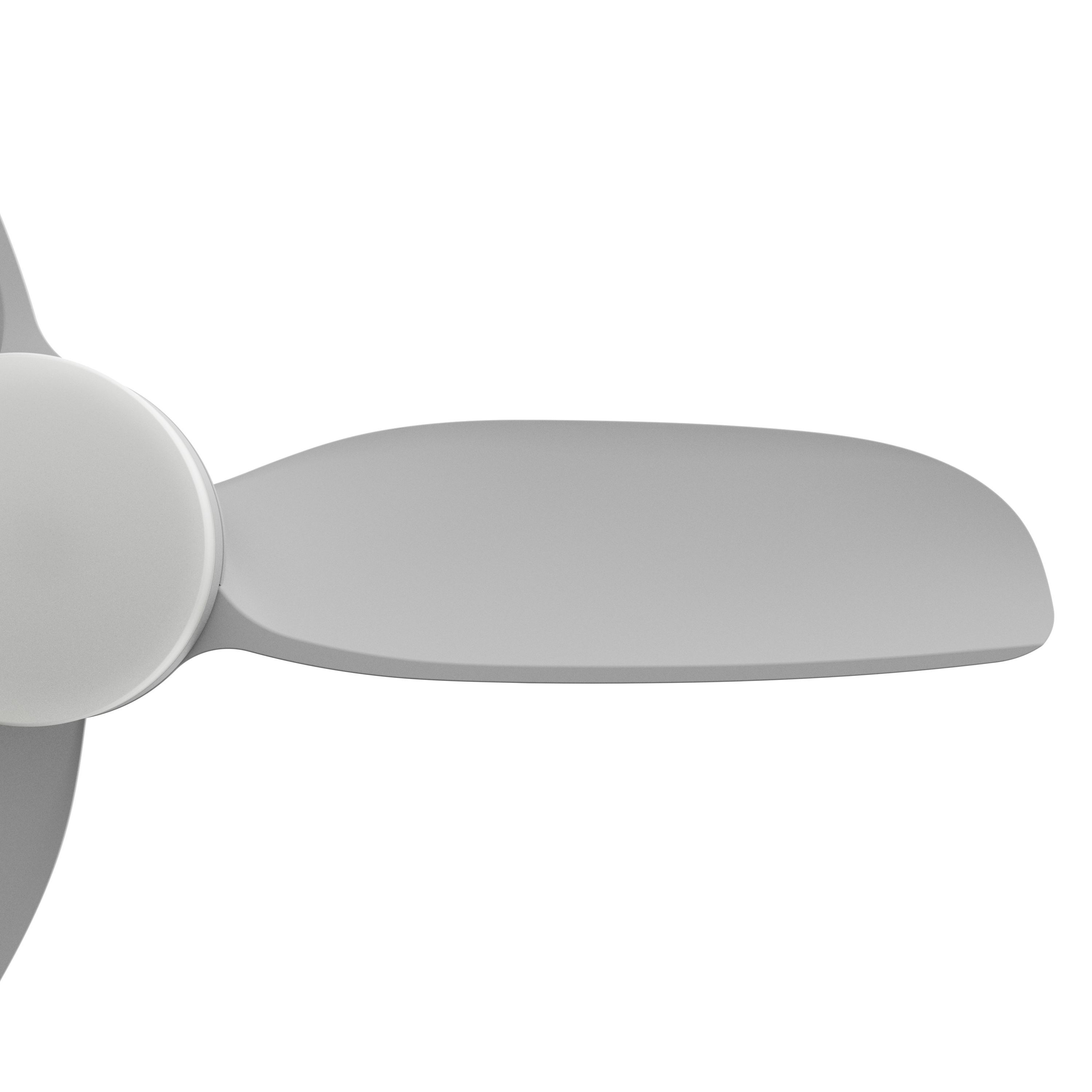 Ventilador de techo con luz silencioso DC 37W con mando ø132 cm Beach INSPIRE blanco luz CCT 3 aspas| 6 velocidades| modo verano/invierno| brisa| temporizador| recomendado de 20 a 40m² - 12