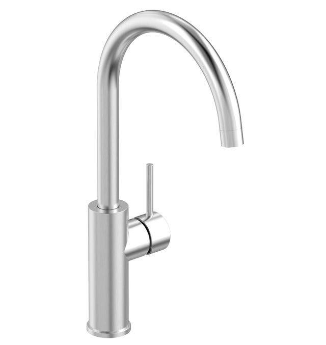 GRIFO LAVABO MONOMANDO CAÑO ALTO ATLANTIS INOX