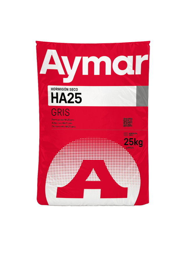 HORMIGÓN SECO H-25 AYMAR 25 KG
