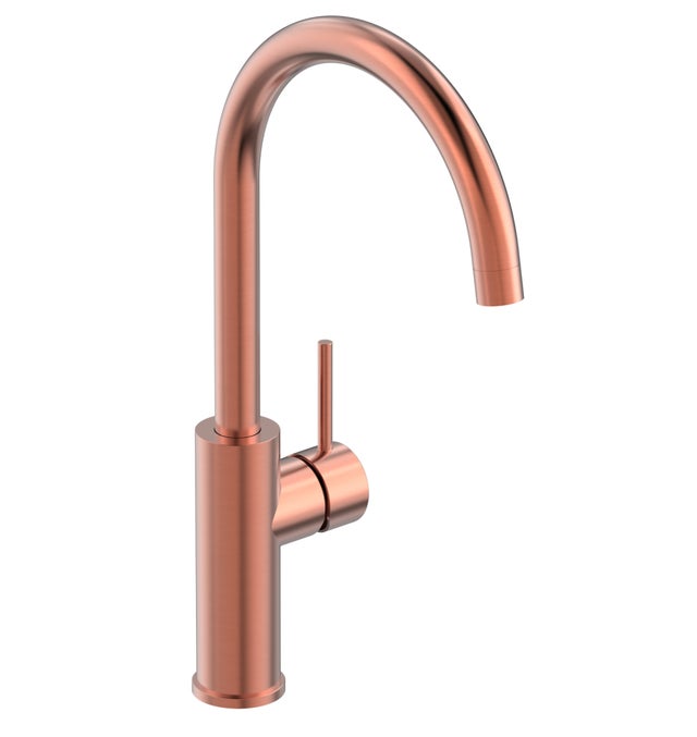 GRIFO LAVABO MONOMANDO CAÑO ALTO ATLANTIS COBRE