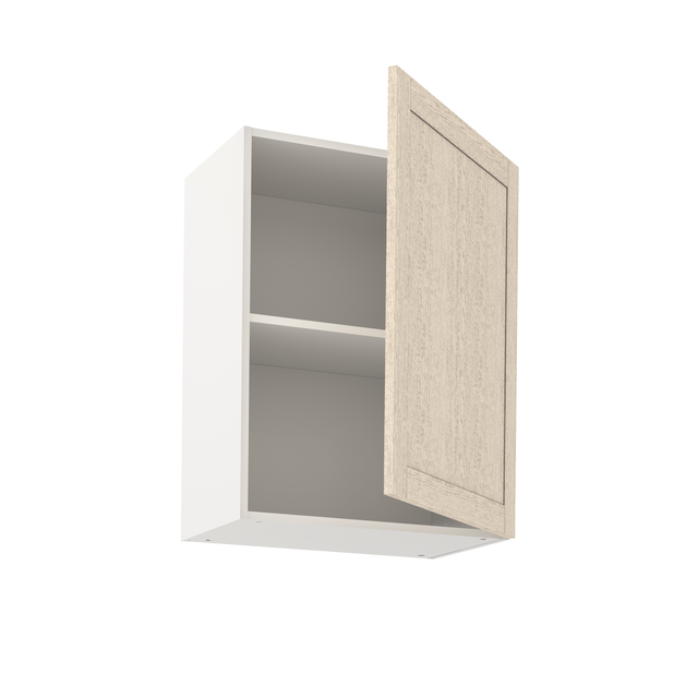 Mueble alto de cocina Delinia ID Chester lino 76,8x60 cm 1PTA