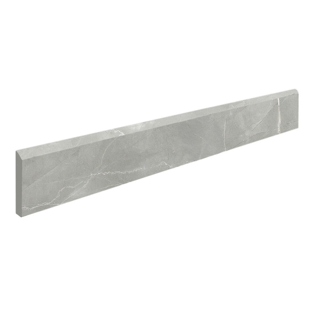 Lot de 2 plinthes Rimini, GRIS BRILL, l. 4.6 x L. 60 cm, Ep.9 mm - 8