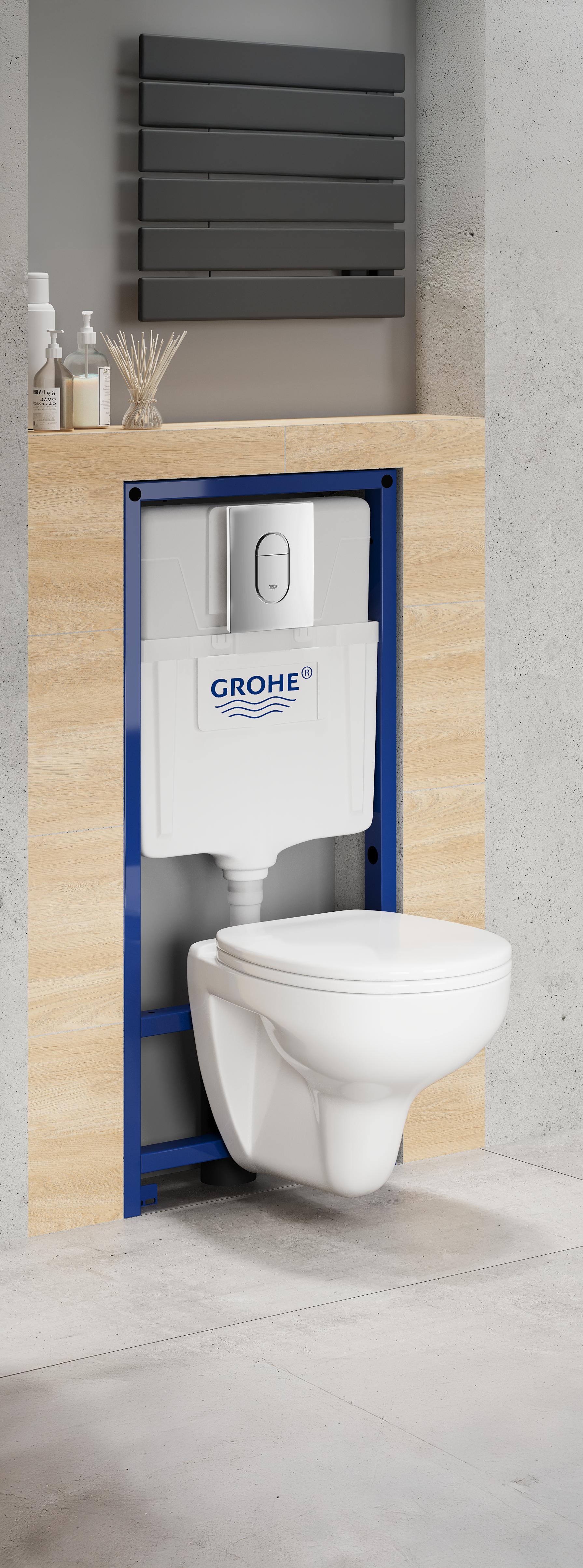 Zestaw podtynkowy WC GROHE BAU - 2