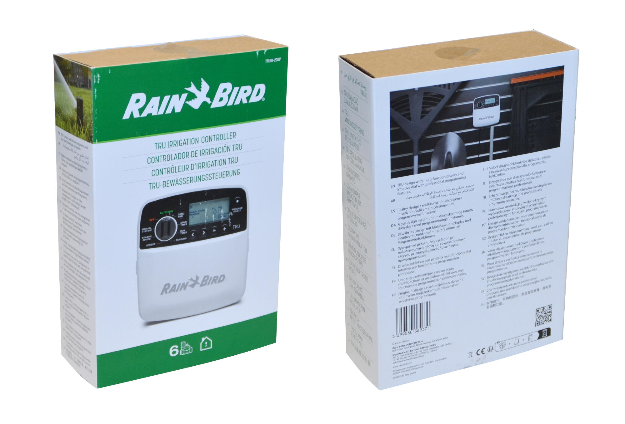 Programador RZXE4B 6 zonas RB compatível Wifi - 2