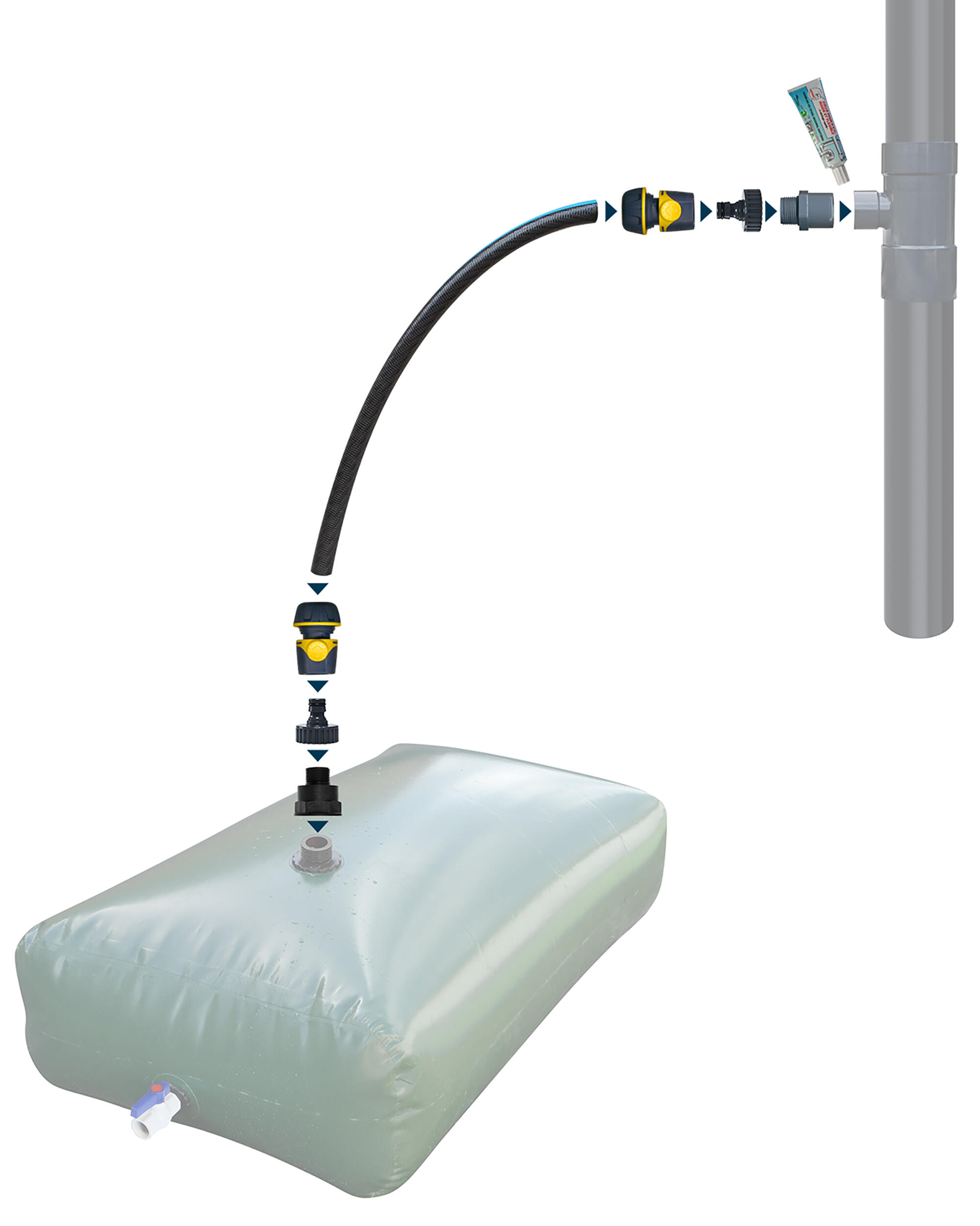 Estaca para tubo 16 mm 25 unidades Geolia - 24