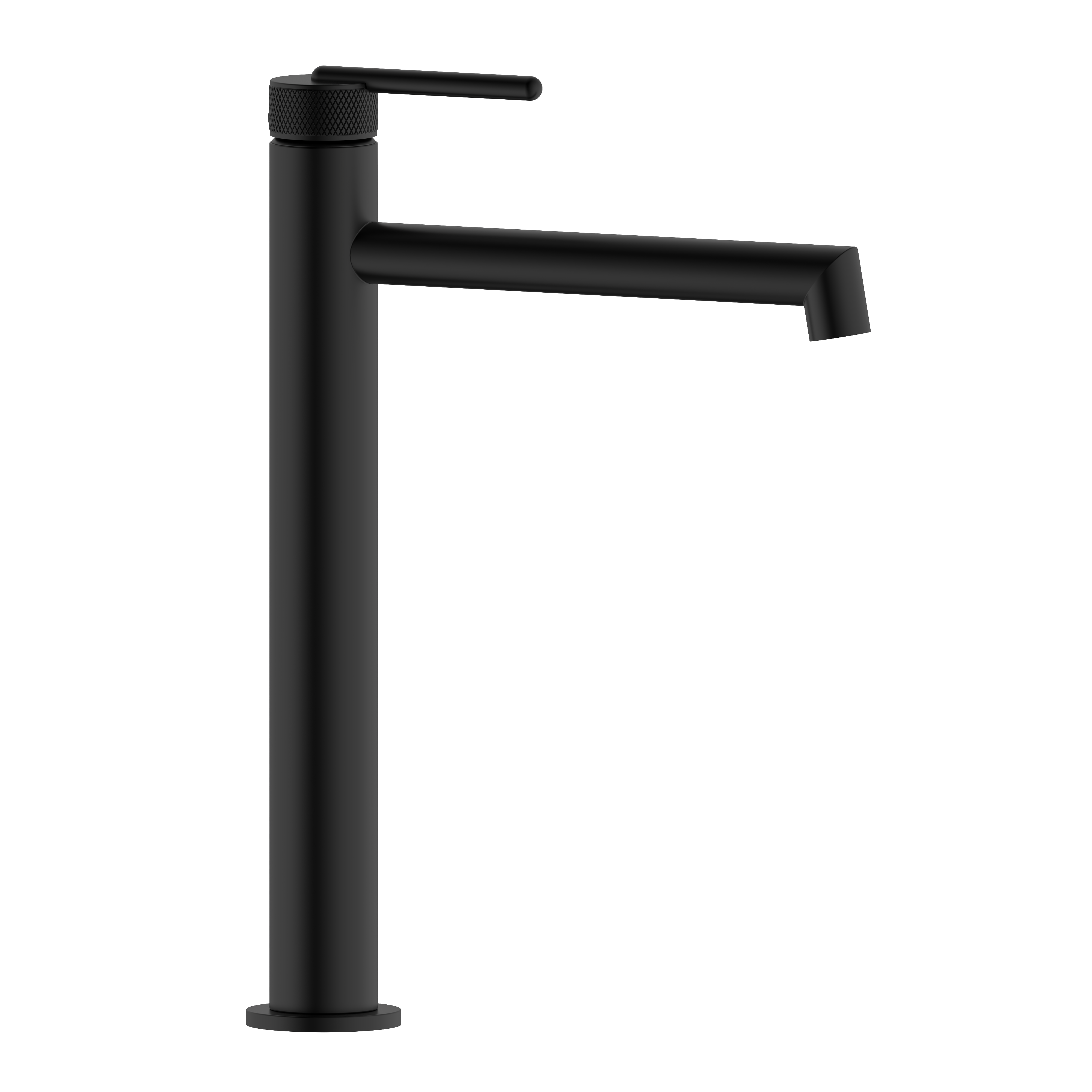 Bateria umywalkowa nablatowa wysoka Dio czarny mat Valvex