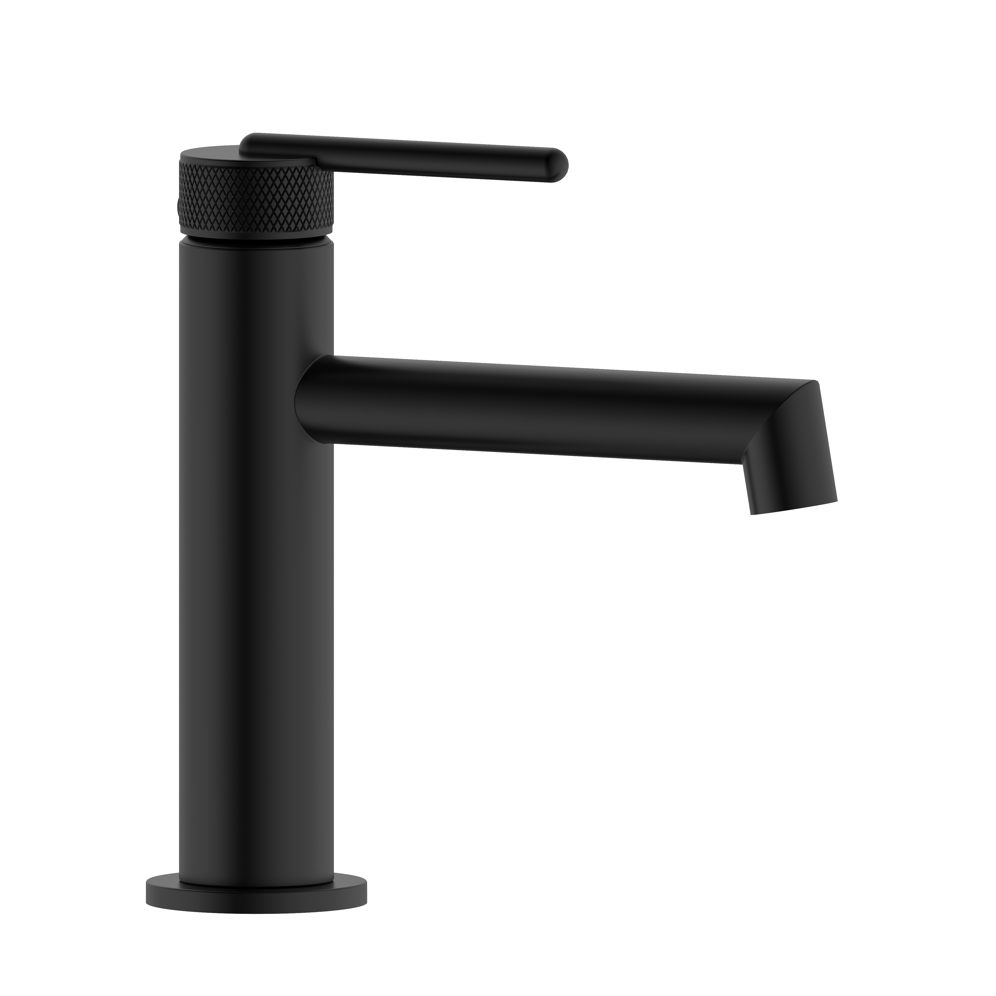 Bateria umywalkowa nablatowa niska Dio czarny mat Valvex