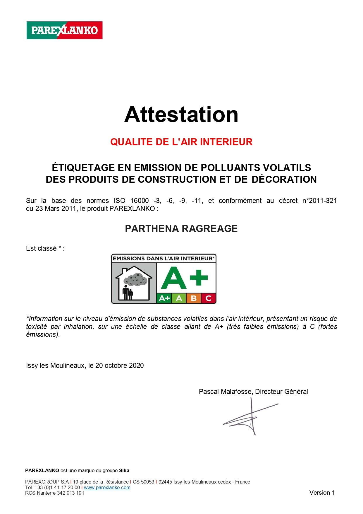 Mortier prêt à l'emploi blanc 25 kg - PAREX - 3