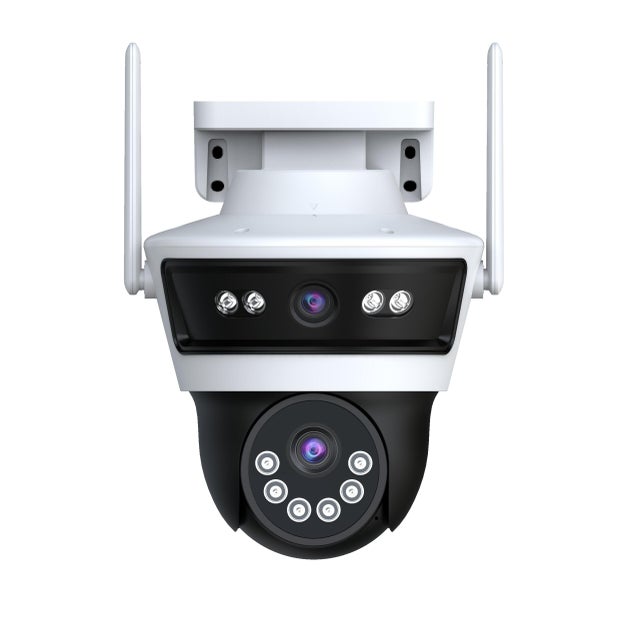 CAMARA CCTV WIFI MOTORIZADA DOBLE LENTE PARA GRABADOR NIVIAN