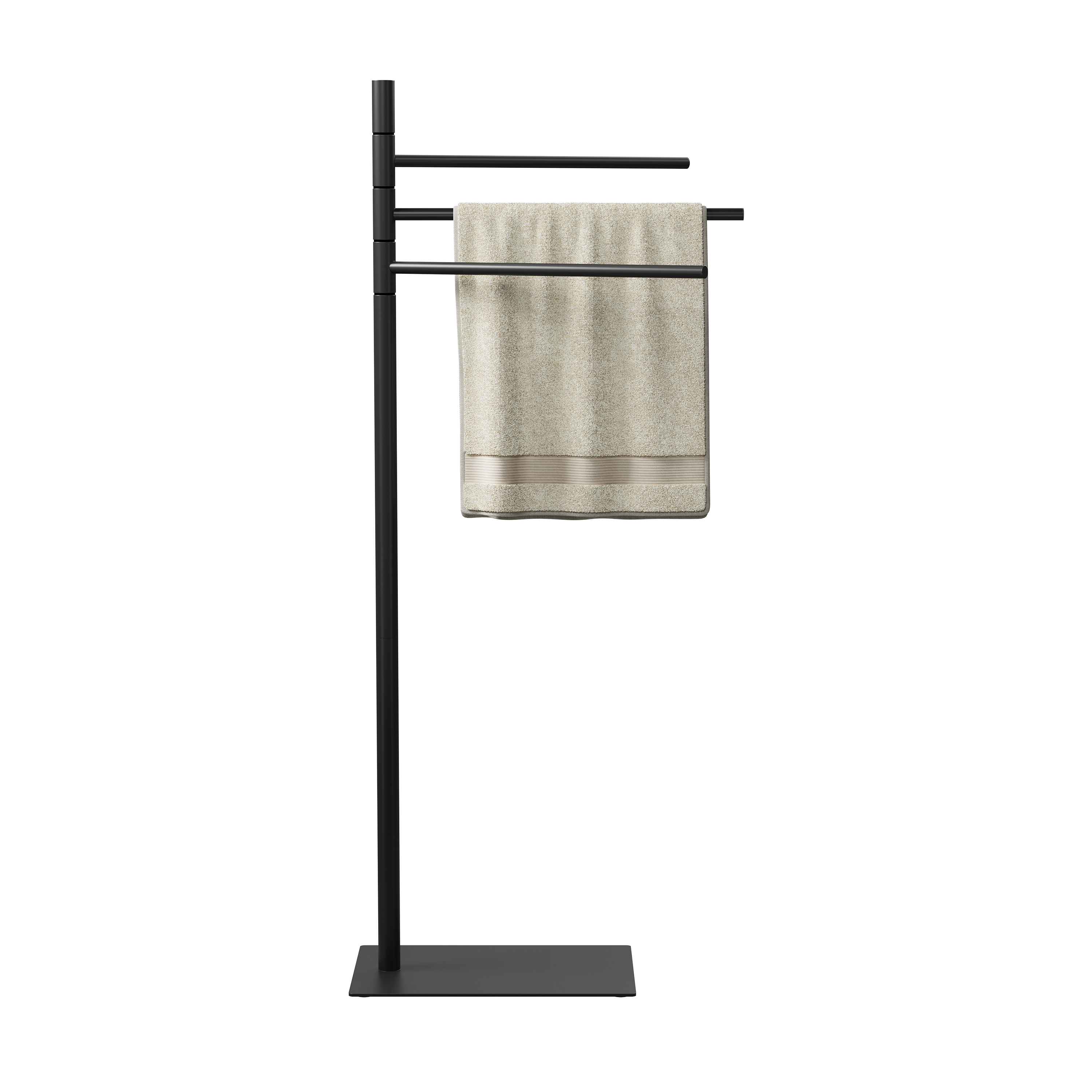 Porte-serviette sur pied Essential noir SENSEA - 4